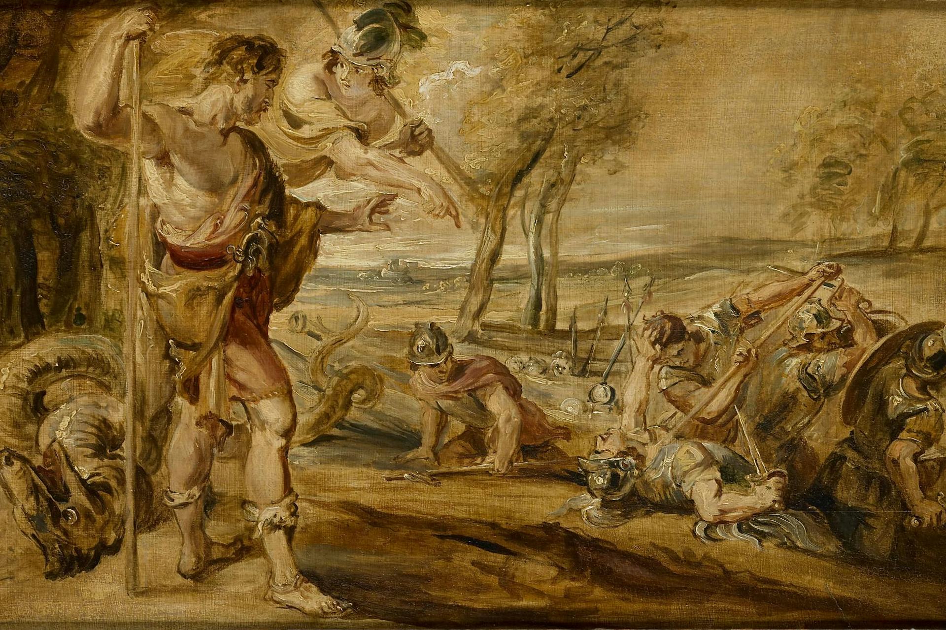 Cadmus Sowing the Dragon's Teeth by the workshop of Peter Paul Rubens