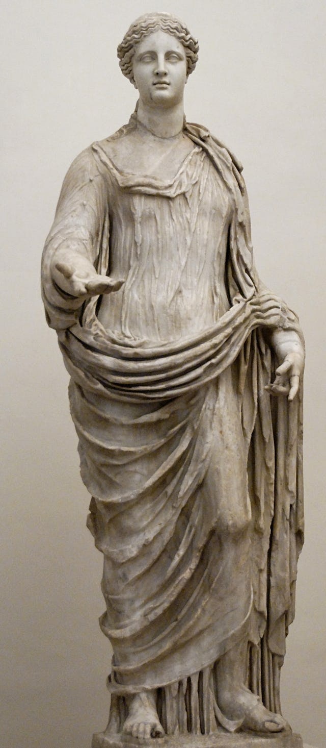 Demeter Marble Statue Palazzo Altemps Rome
