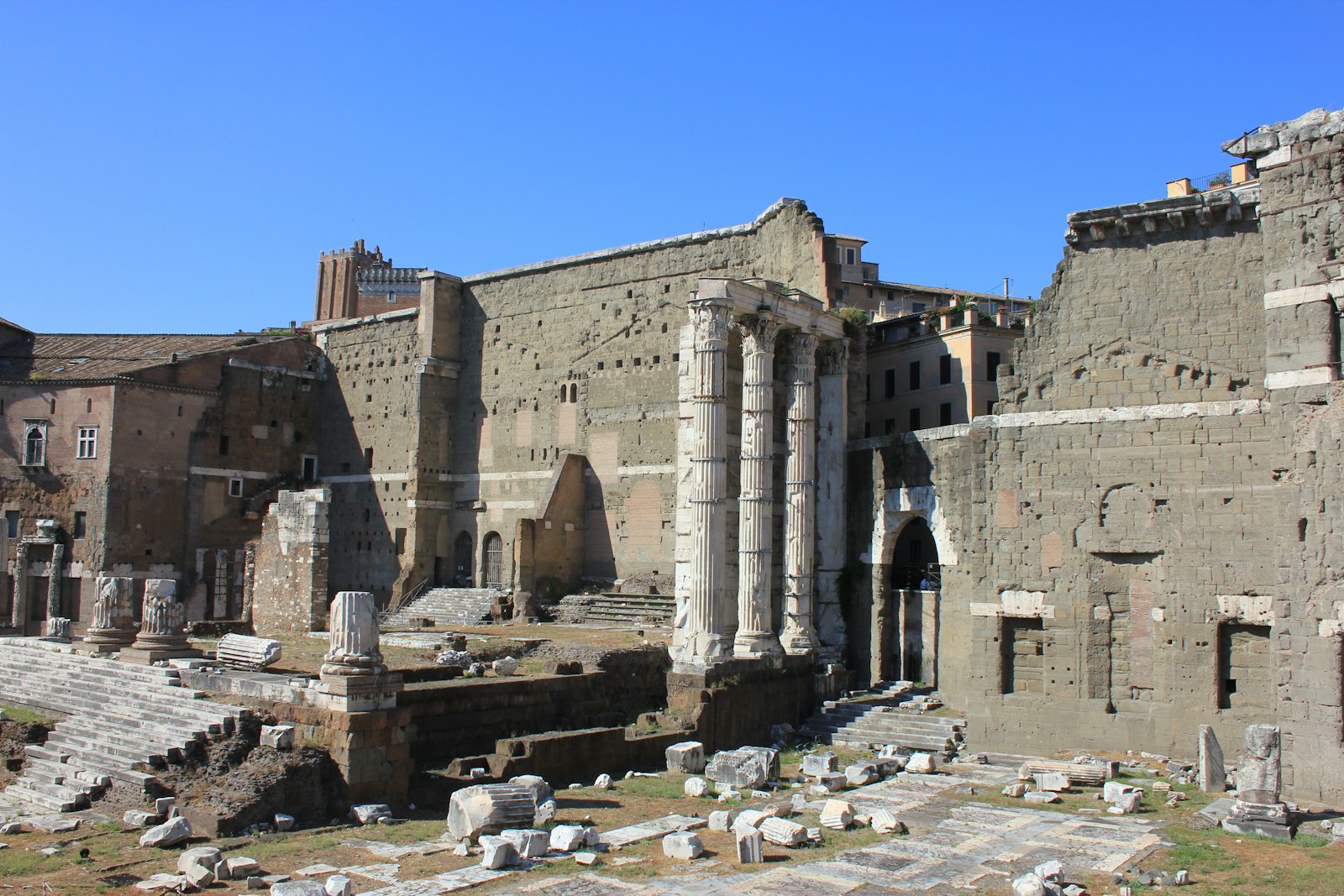 Temple of Mars Ultor Forum of Augustus Rome