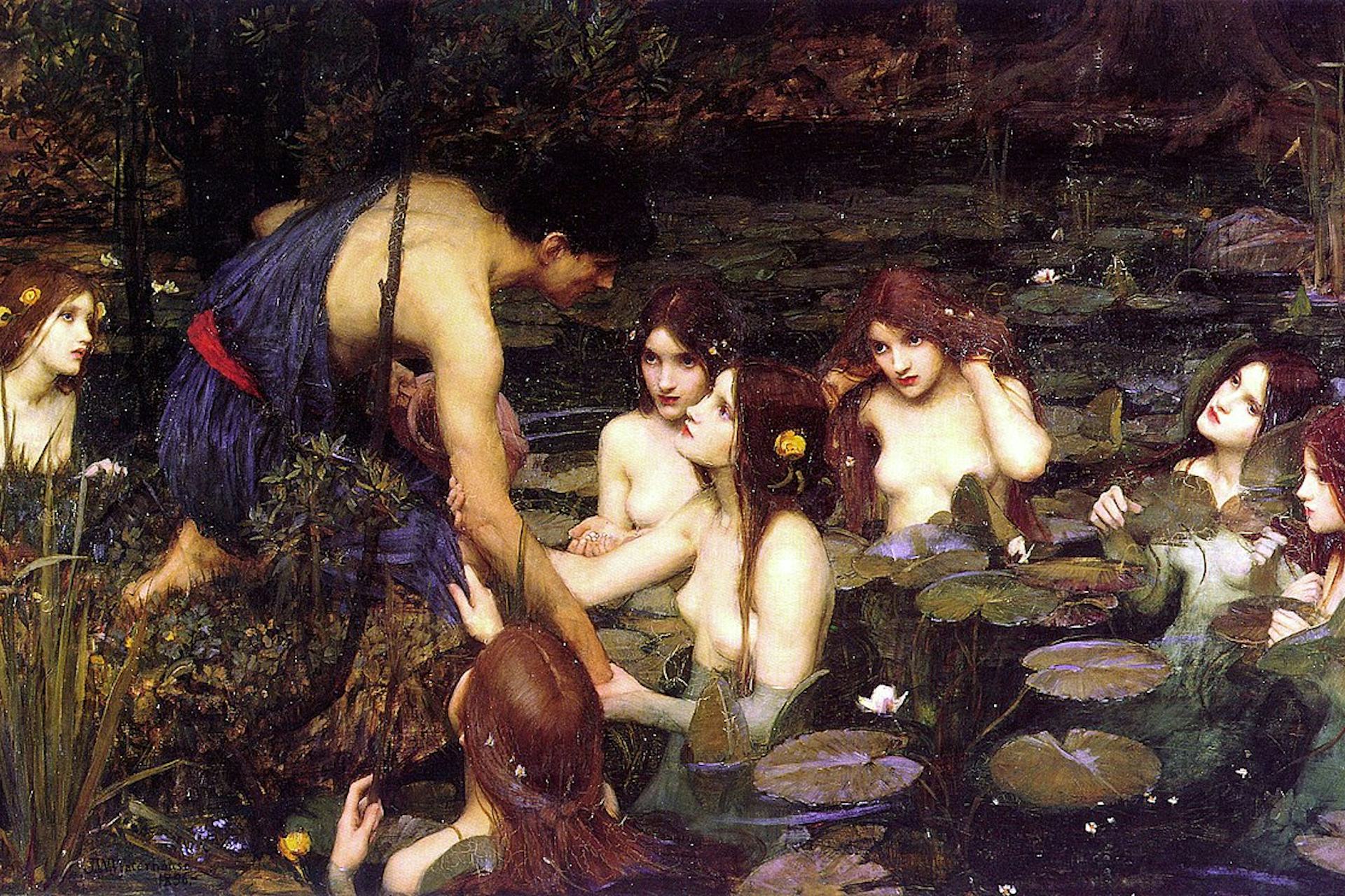 Hylas and the Nymphs by John William Waterhouse