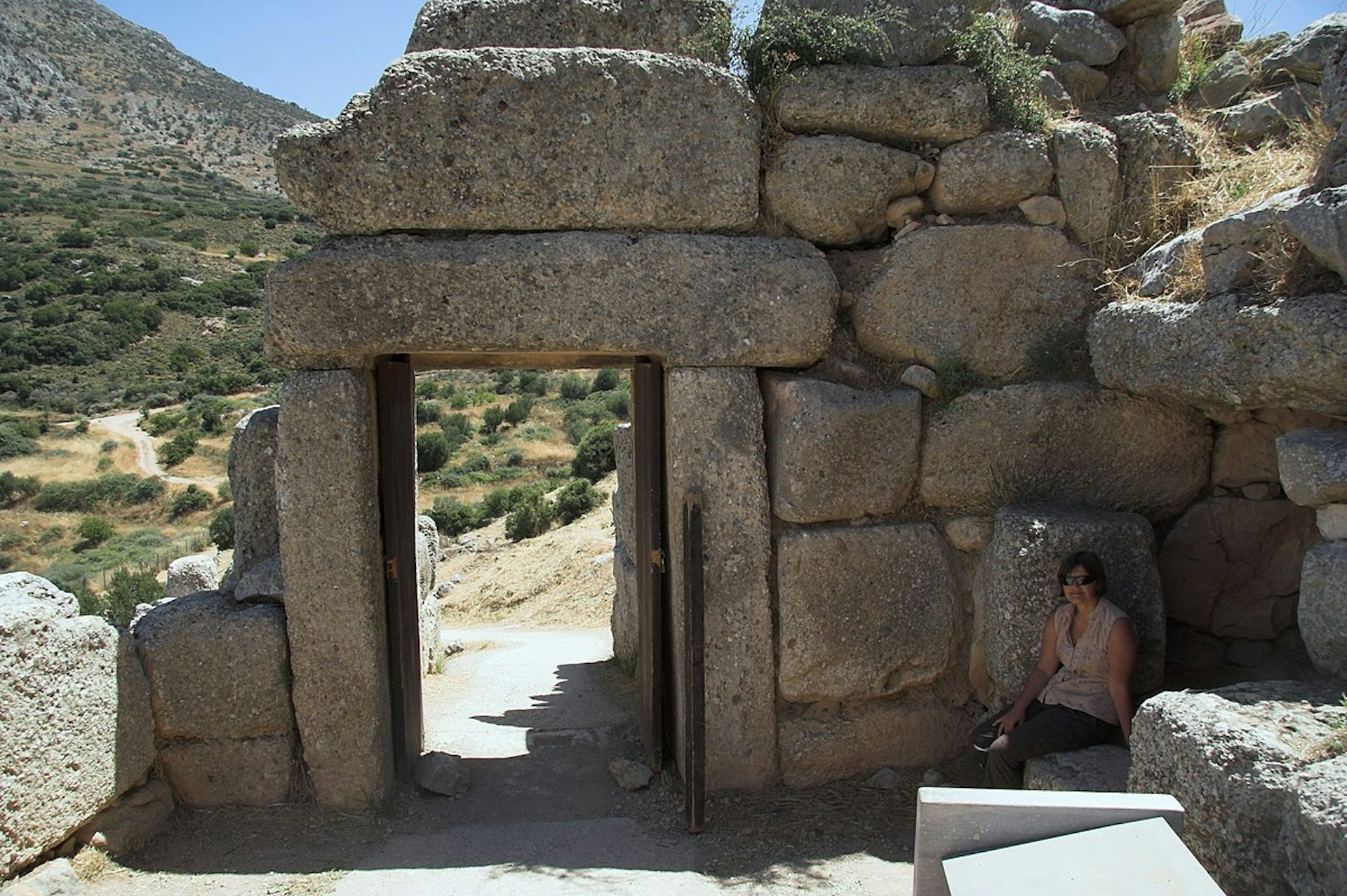 Postern gate of Mycenae