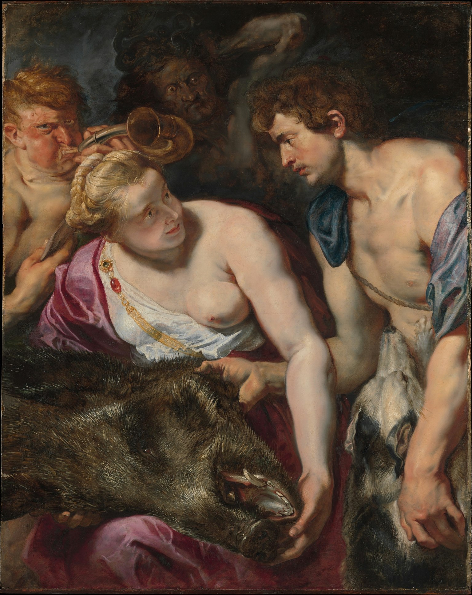 Atalanta and Meleager by Peter Paul Rubens, circa 1616