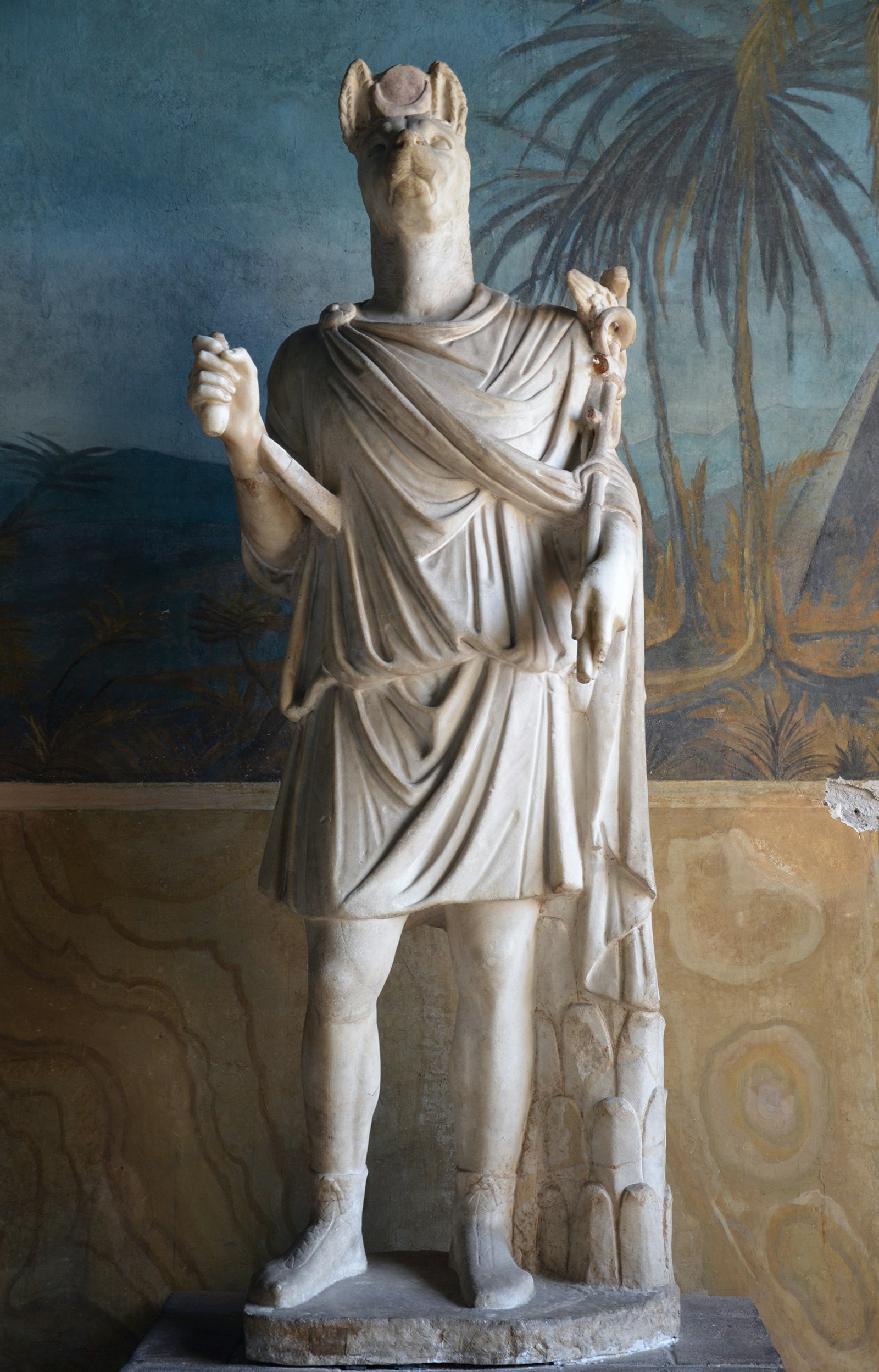 Roman statue of Hermanubis