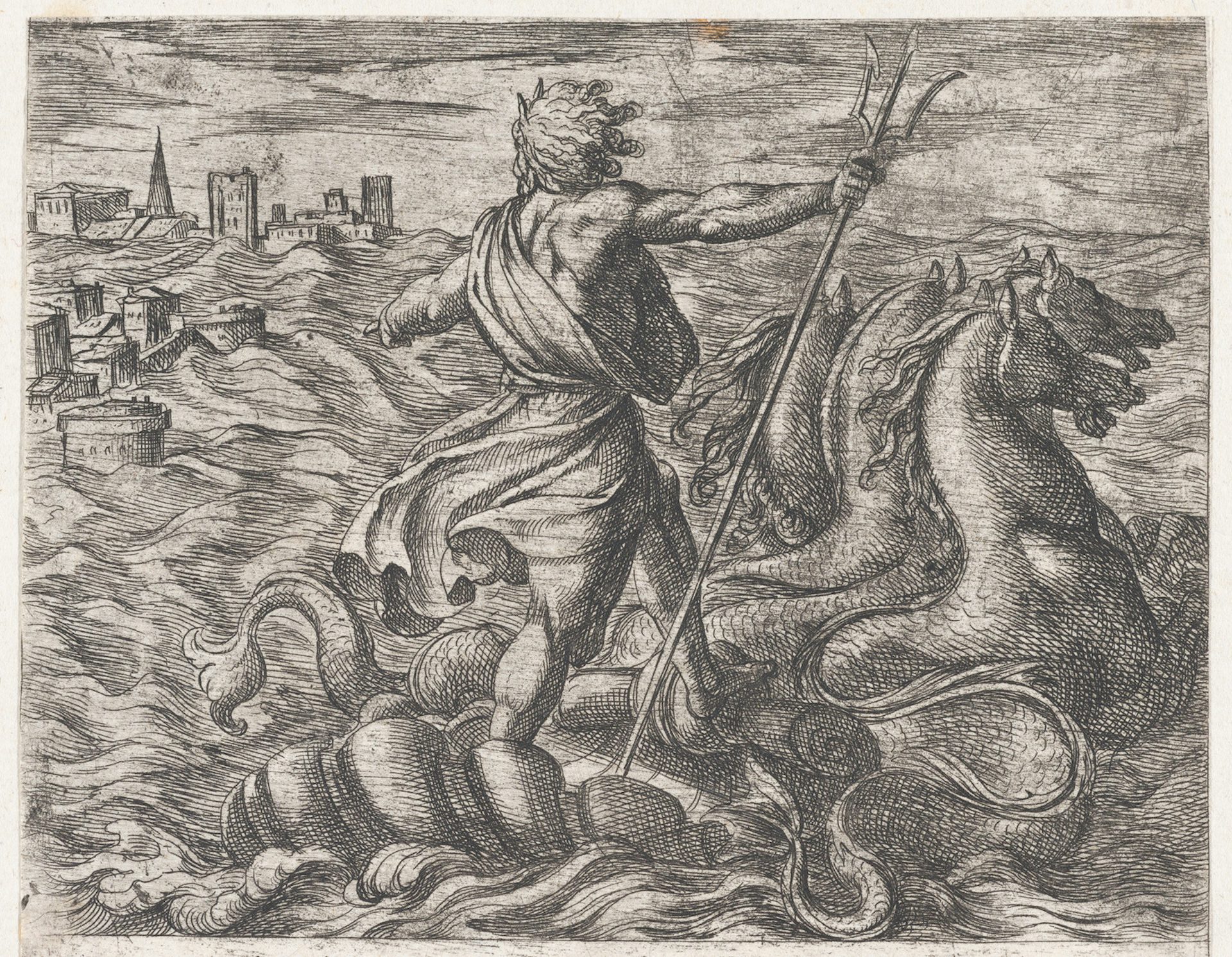 Neptune and the Winds Virgil Aeneid Antonio Tempesta The Met