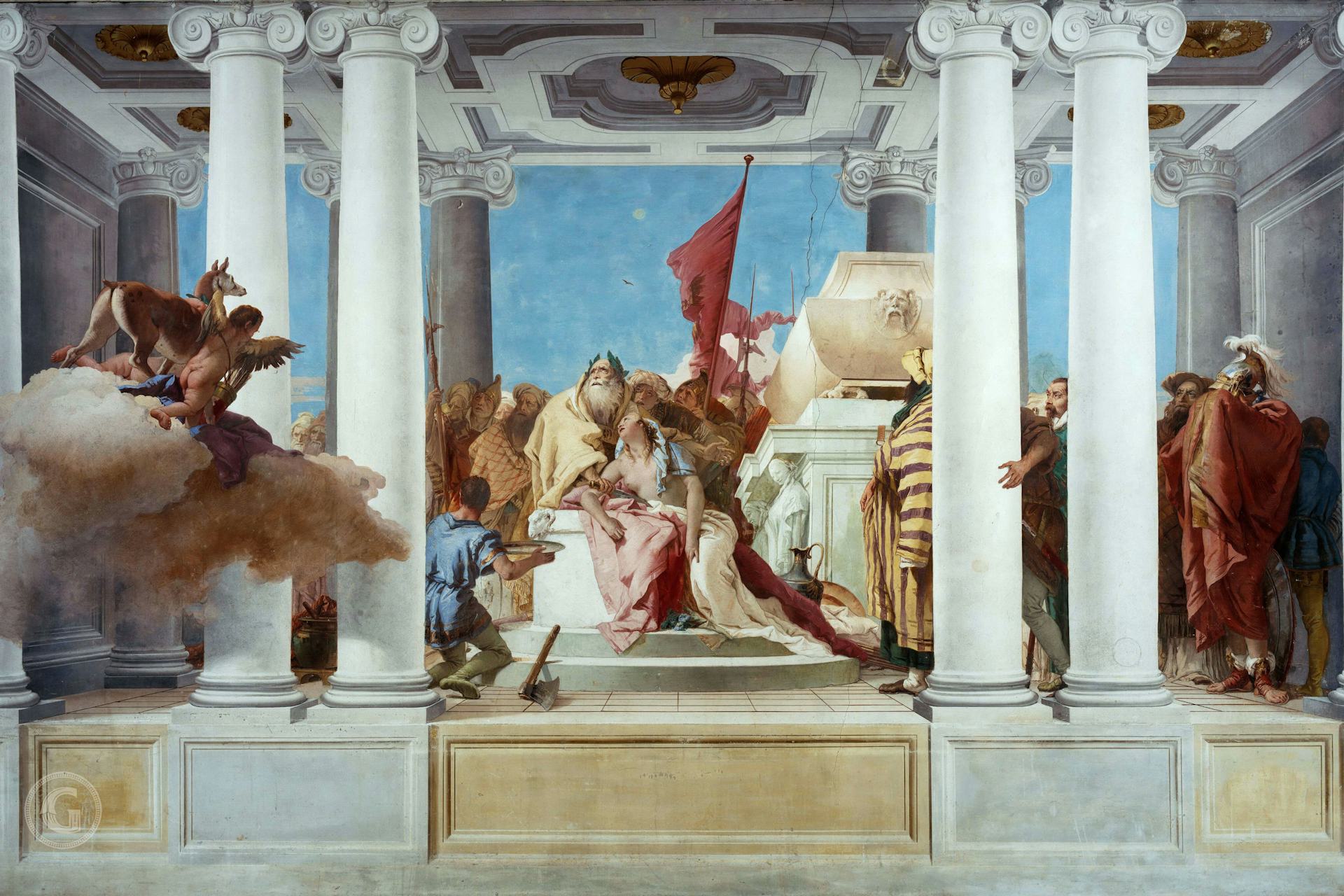 The Sacrifice of Iphigenia by Giovanni Battista Tiepolo