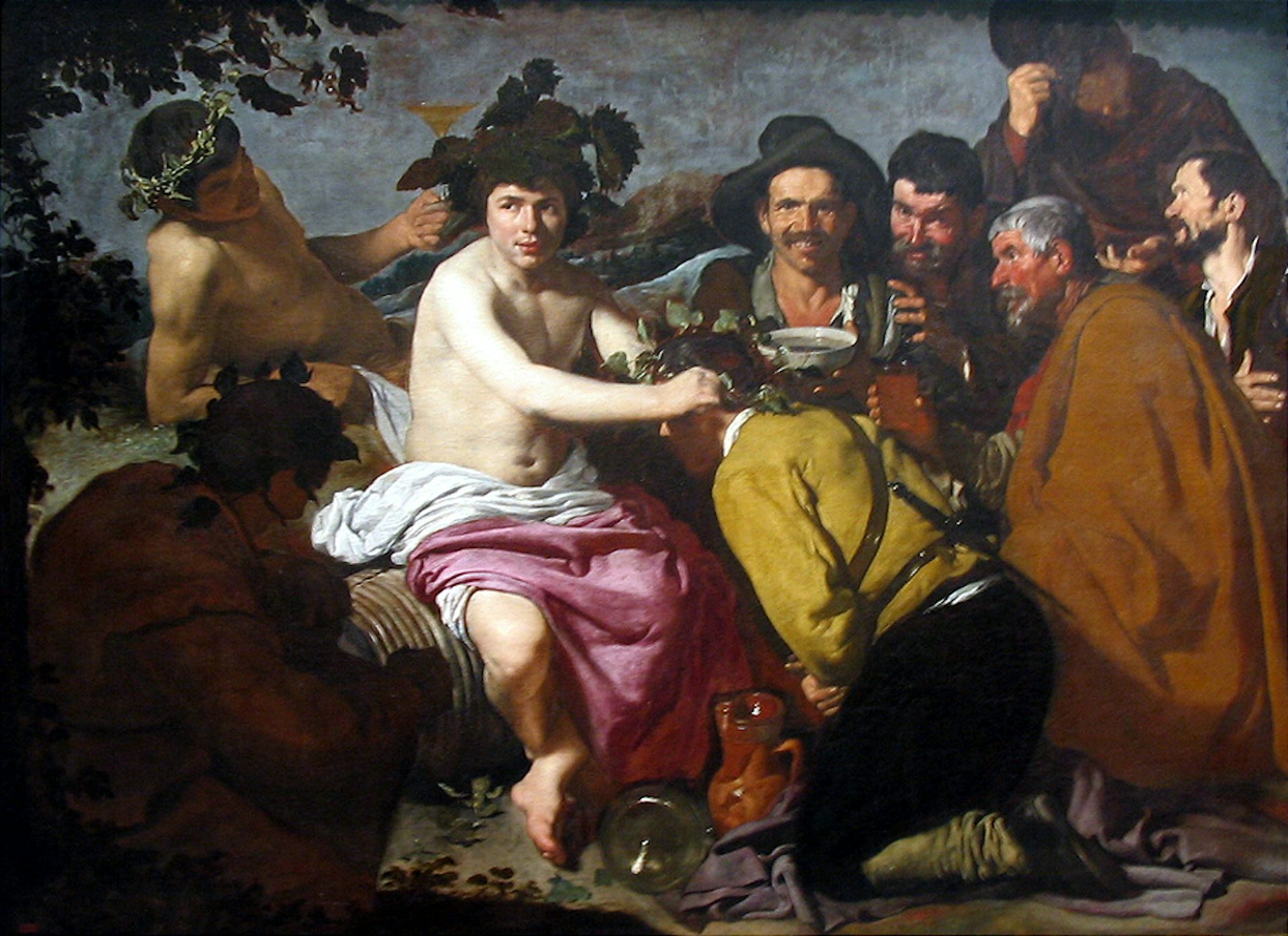 The Triumph of Bacchus by Diego Velázquez
