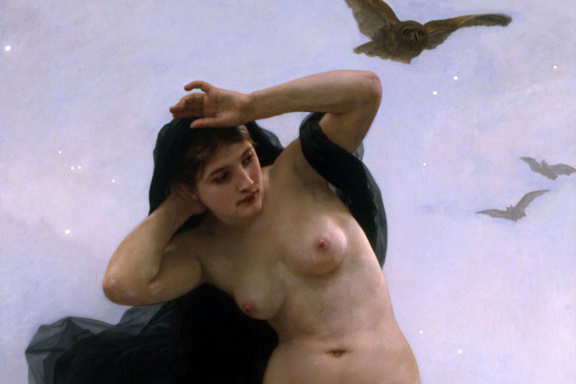 Night by William-Adolphe Bouguereau (1883)
