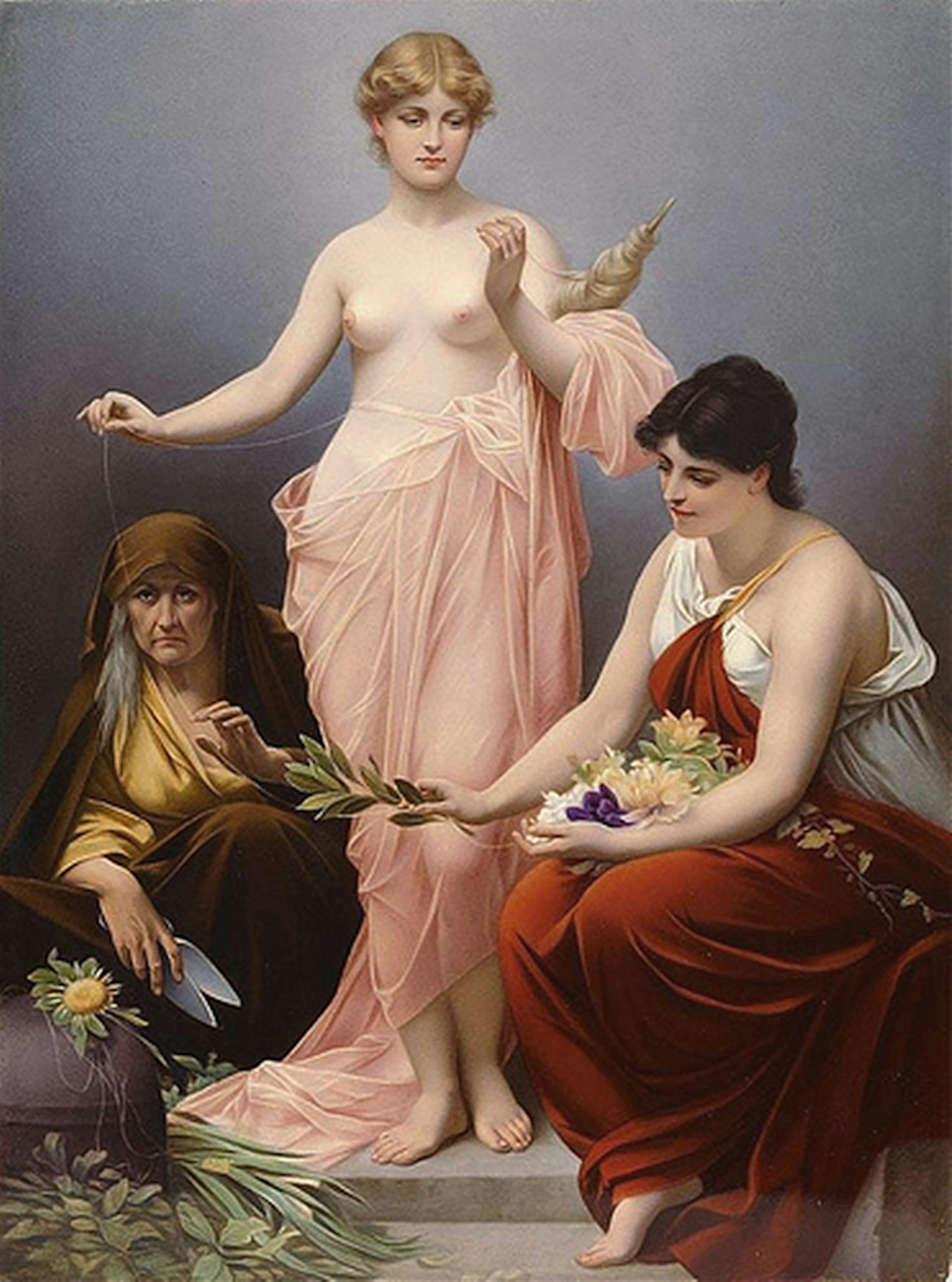 The Three Fates by Paul Thumann