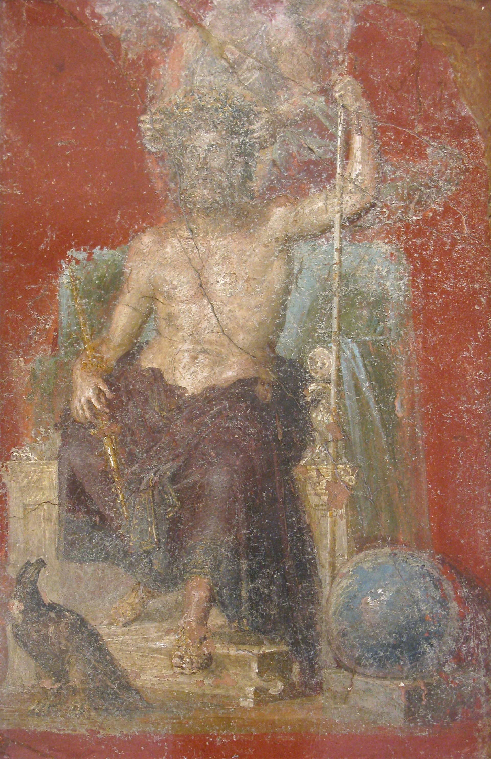 Fresco of Jupiter