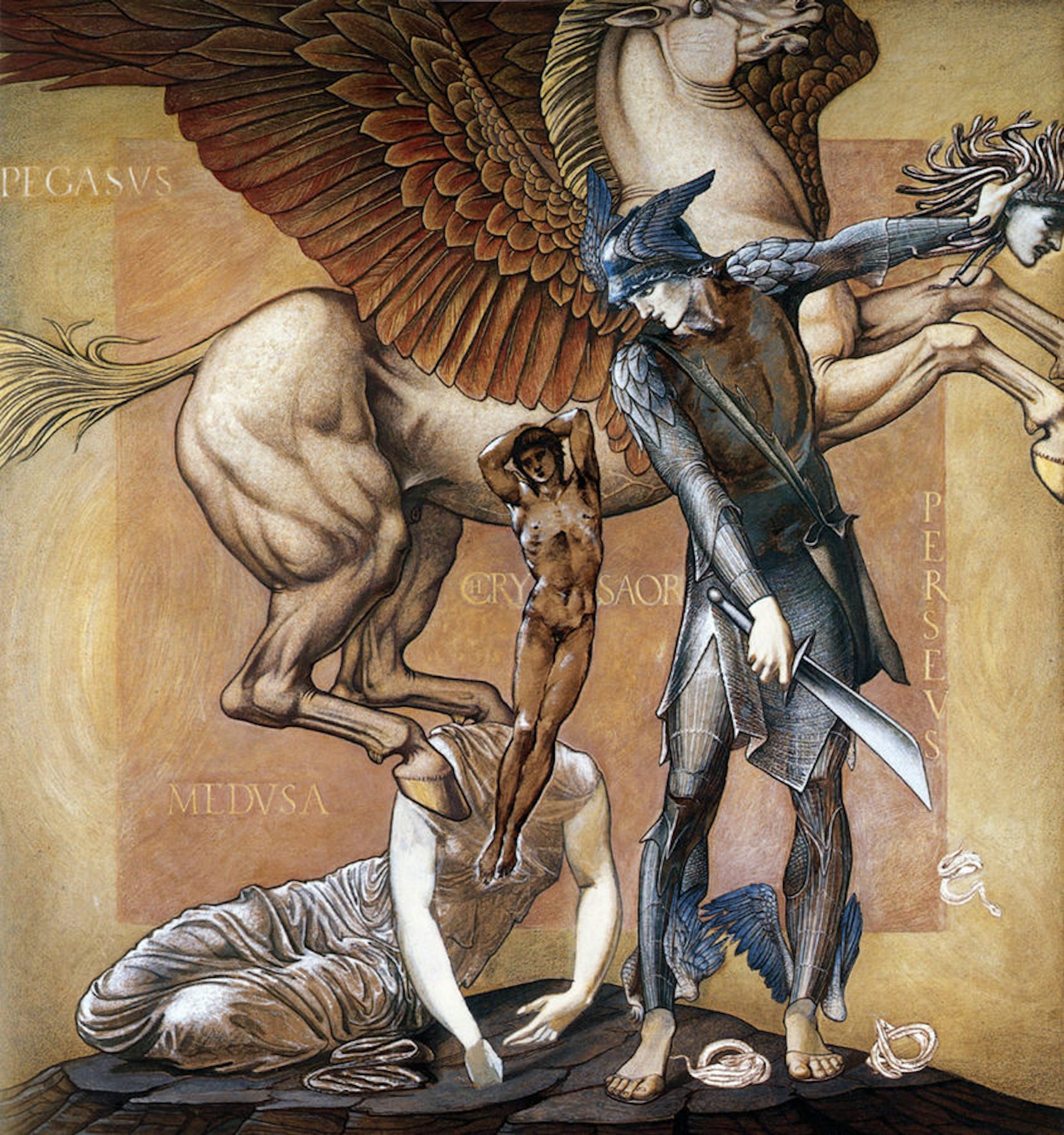 The Gorgons - Art Print - Medusa - Witchcraft - Dark Goddess
