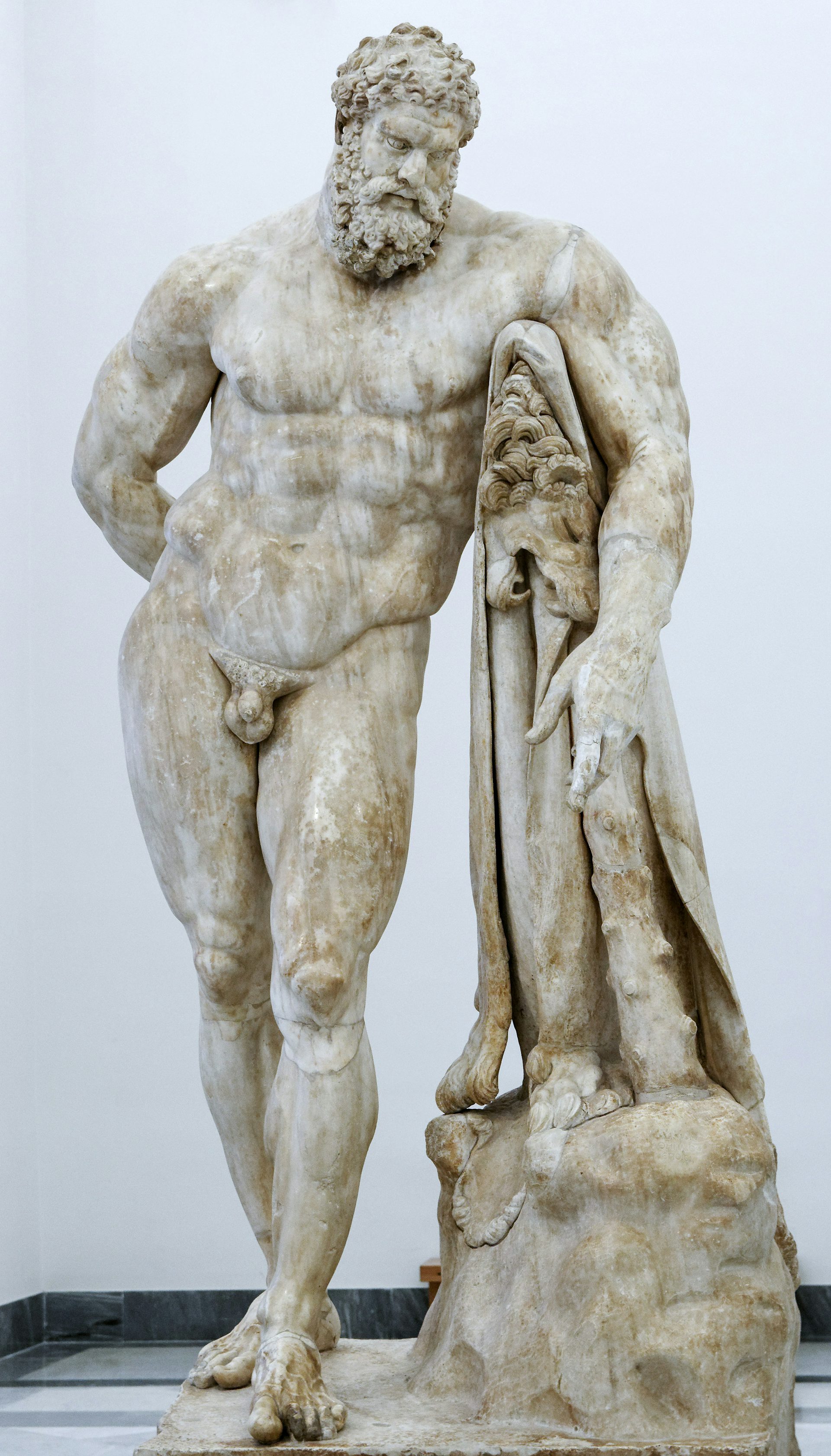 The "Farnese Hercules" by Glycon of Athens