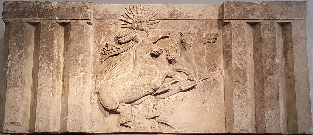 Sun God Helios relief (Altes Museum)