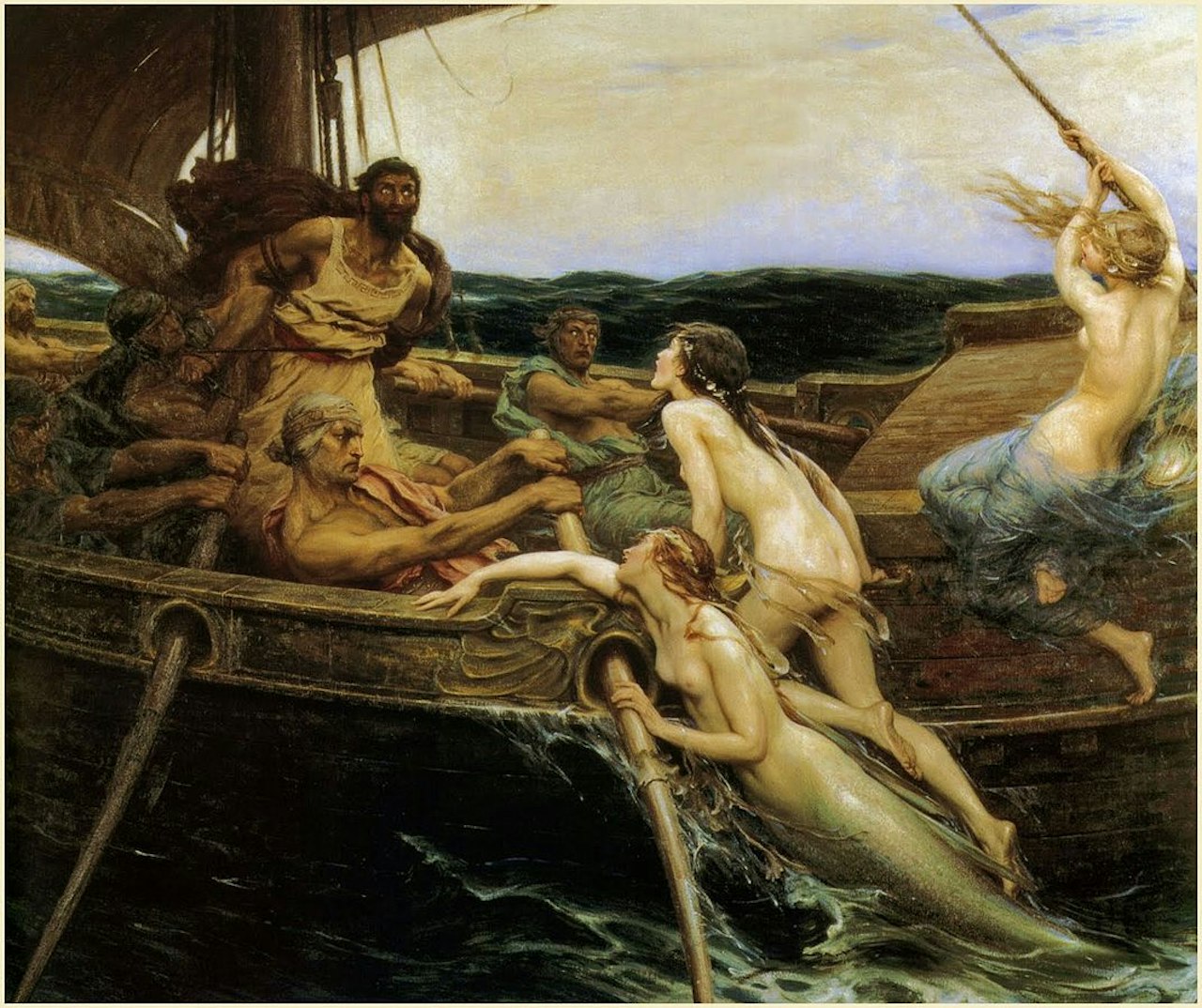 circe and odysseus in the odyssey movie