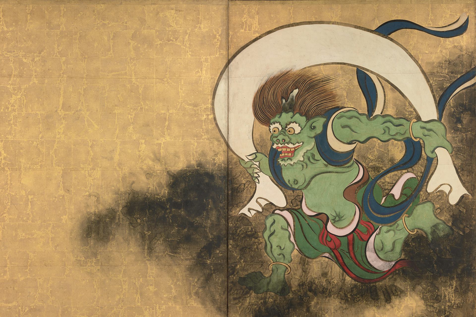 Fujin, Japanese God of the Wind (3:2)