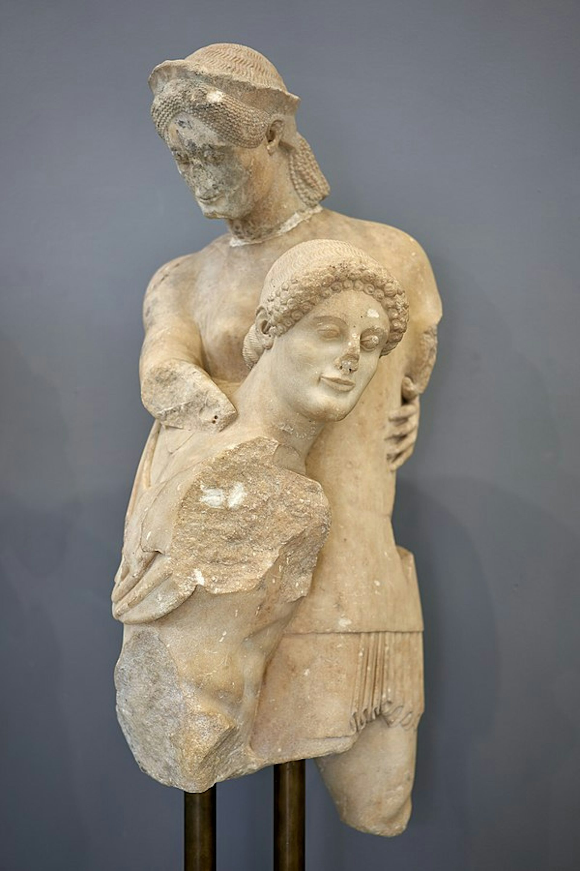 The abduction of Antiope by Theseus, 5th cent. B.C.