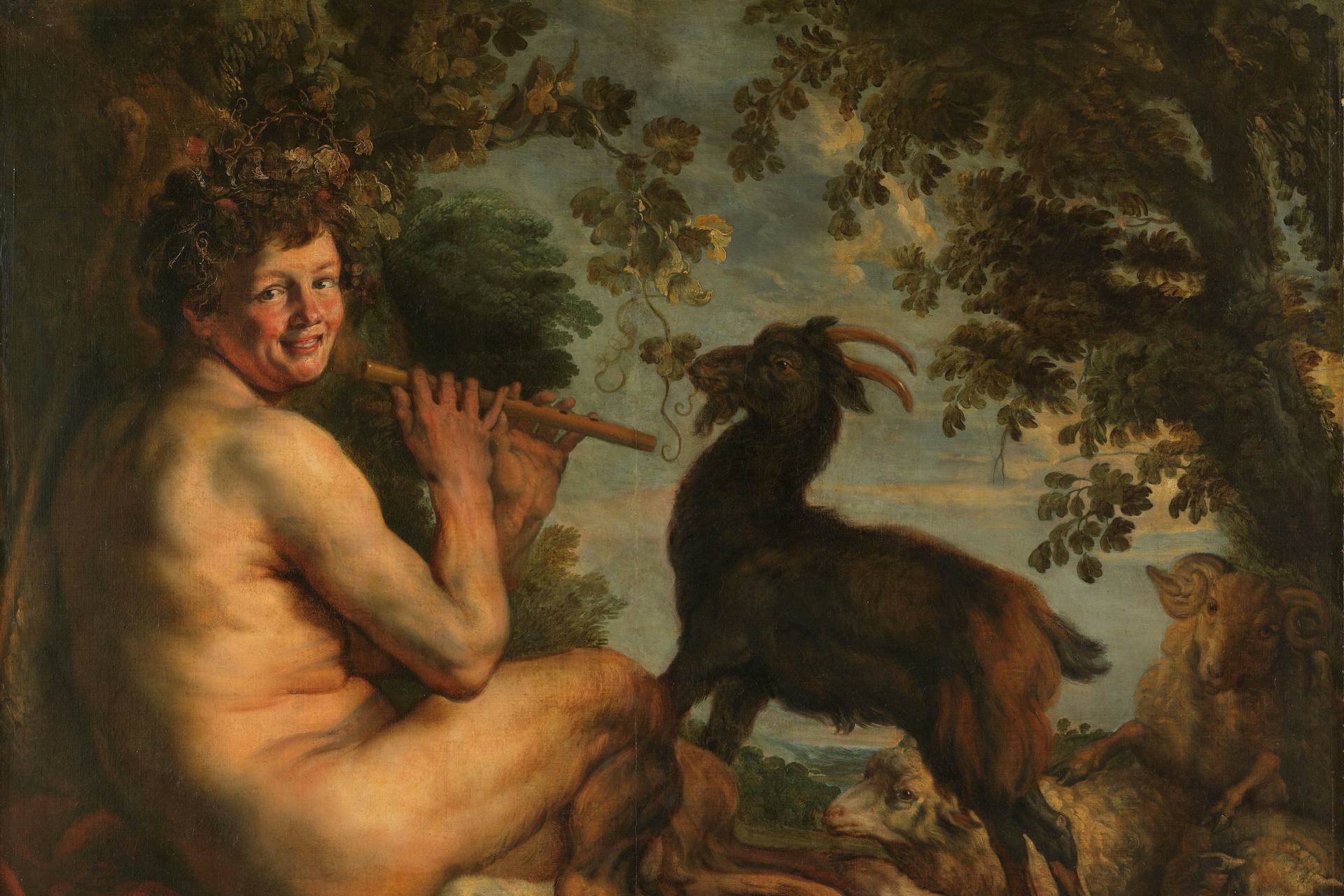 A Satyr by Jacques Jordaens (ca. 1630–35)