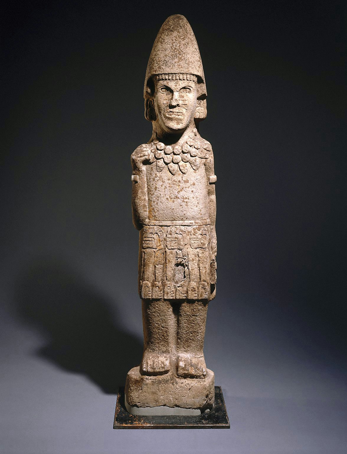 Huastec Warrior Figure Brooklyn Museum