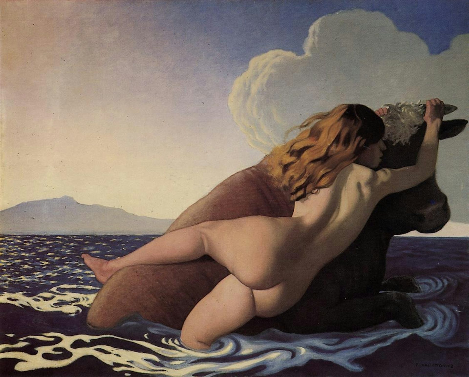 The Abduction of Europa by Félix Vallotton