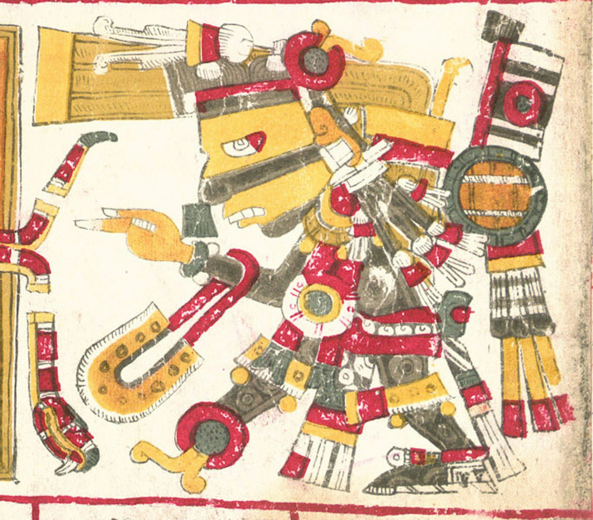 Tezcatlipoca Codex Borgia