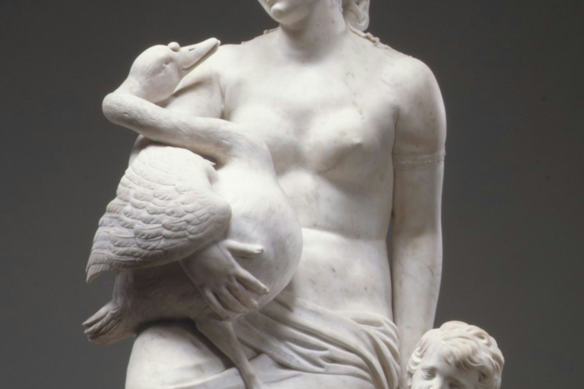 Leda and the Swan by Jacques Sarazin