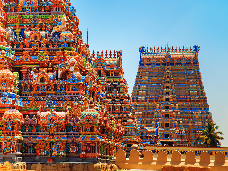 The Sri Ranganathaswami Temple in Tamil Nadu, India