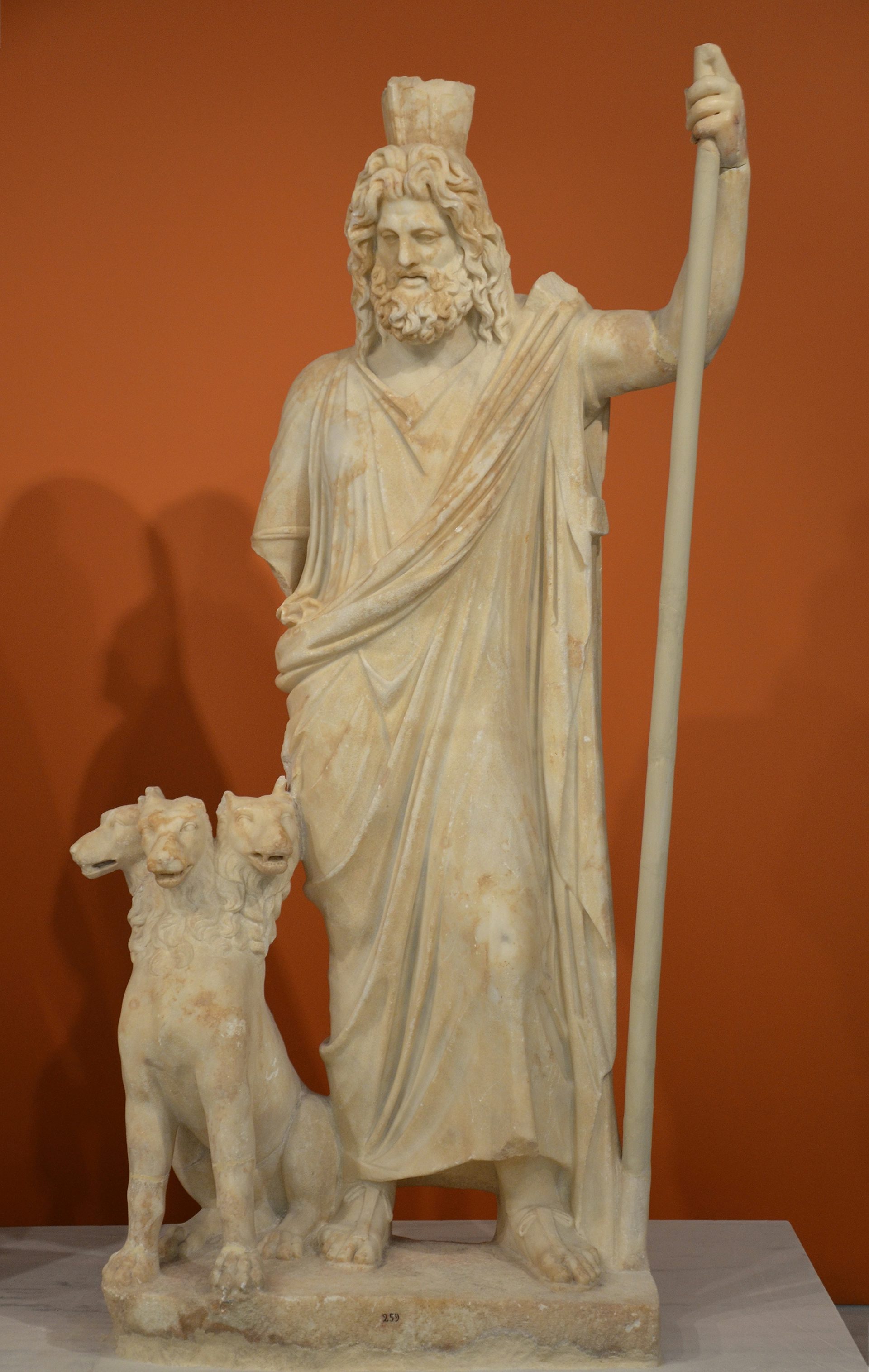 Pluto Statue Heraklion Archaeological Museum