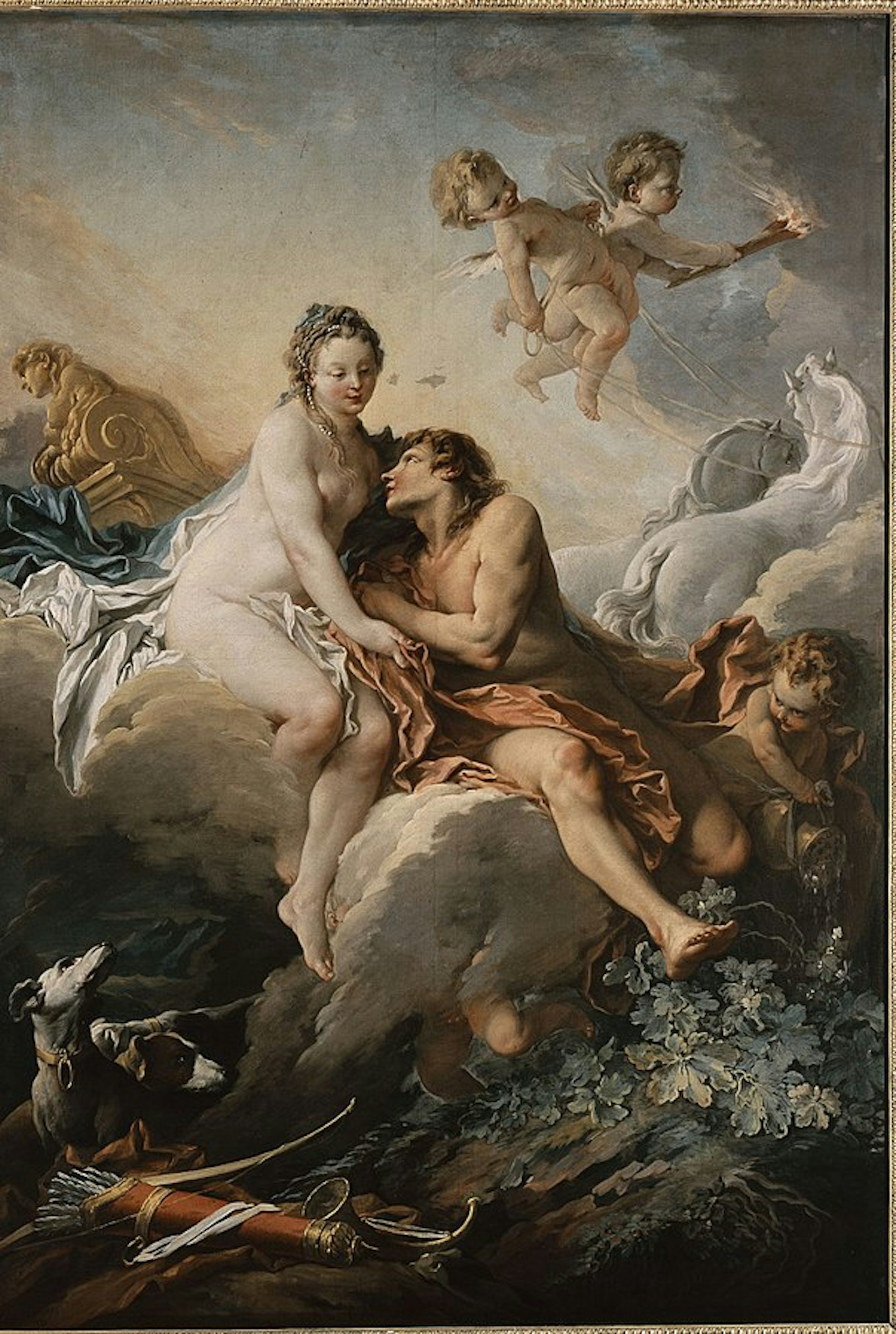Aurora and Cephalus by François Boucher (1733). 