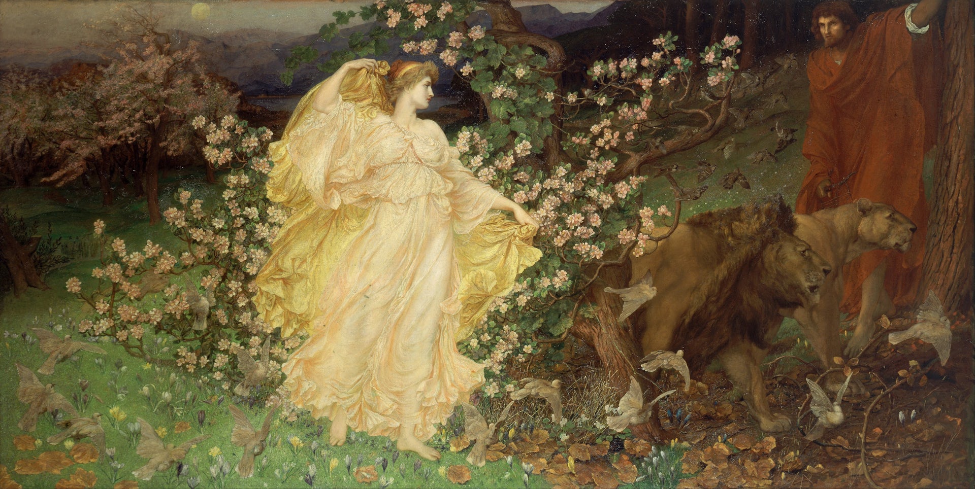 Venus and Anchises by William Blake Richmond