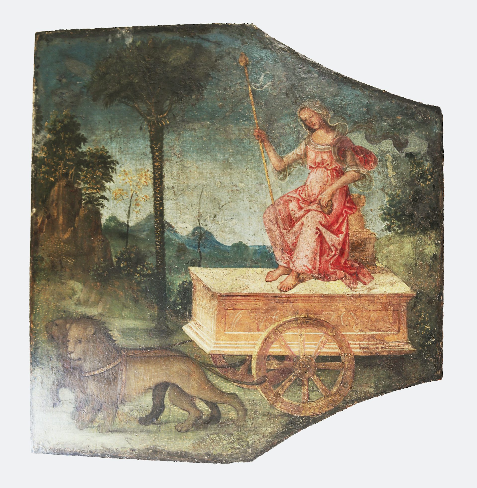 Triumph of Cybele painting by Pinturicchio circa 1509 the Met