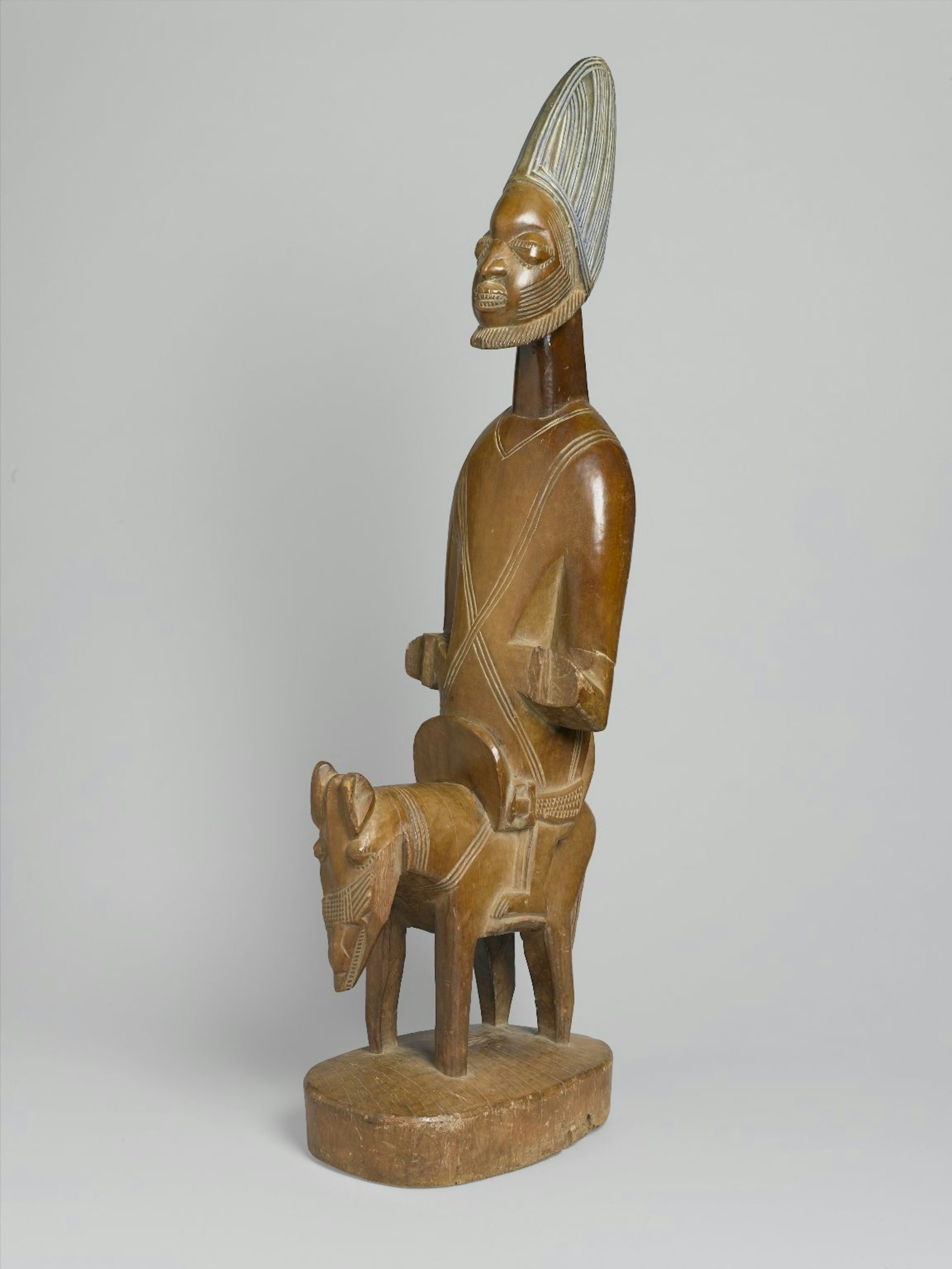 Figure of Shango on Horseback by Toibo of Erin (1920s-1930s).