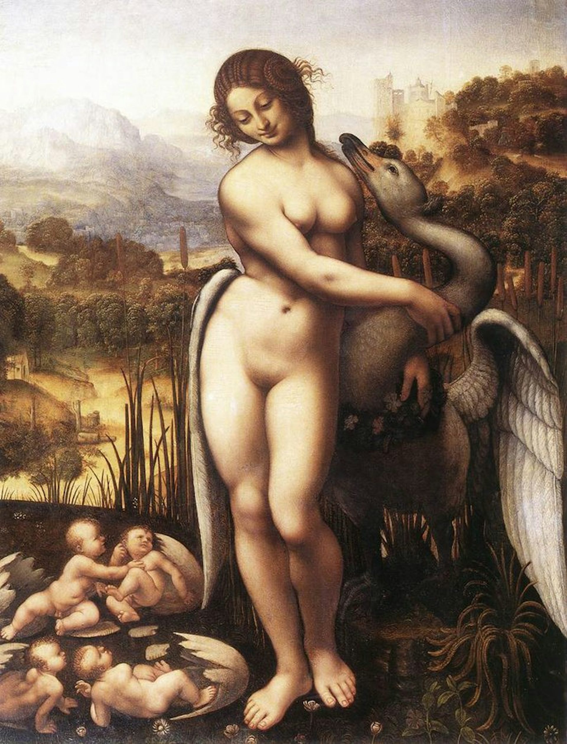 Leda and the Swan by Cesare de Sesto