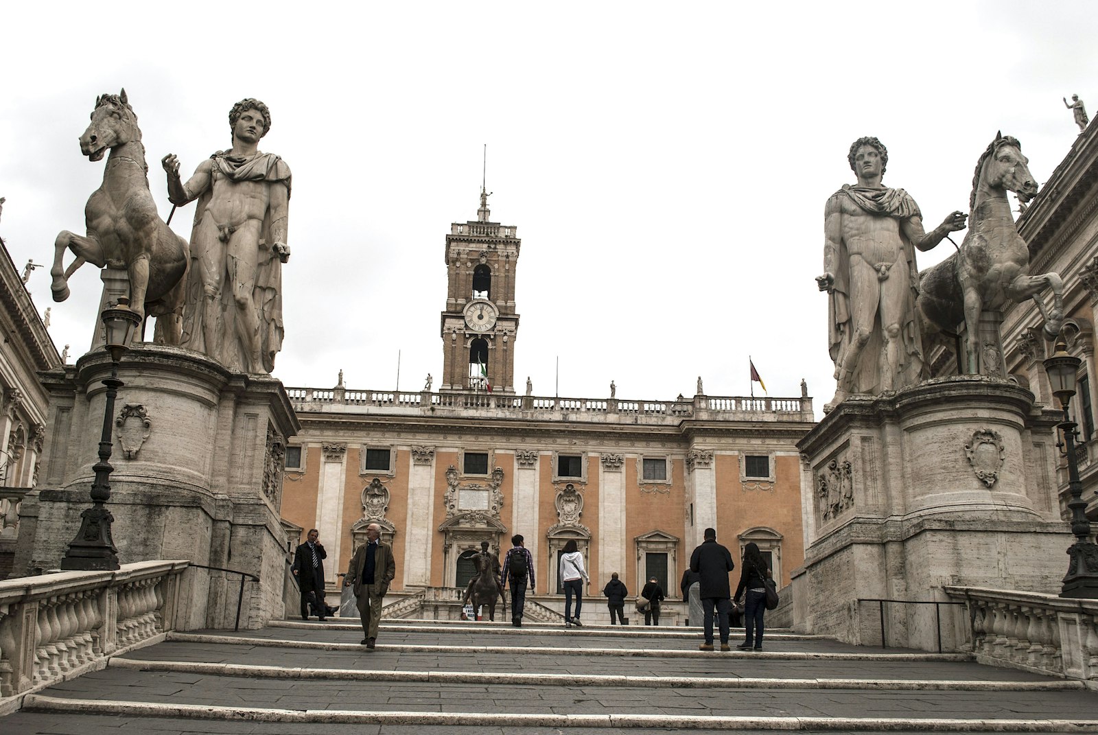 Dioscuri Statues, Capitoline Hill, Rome