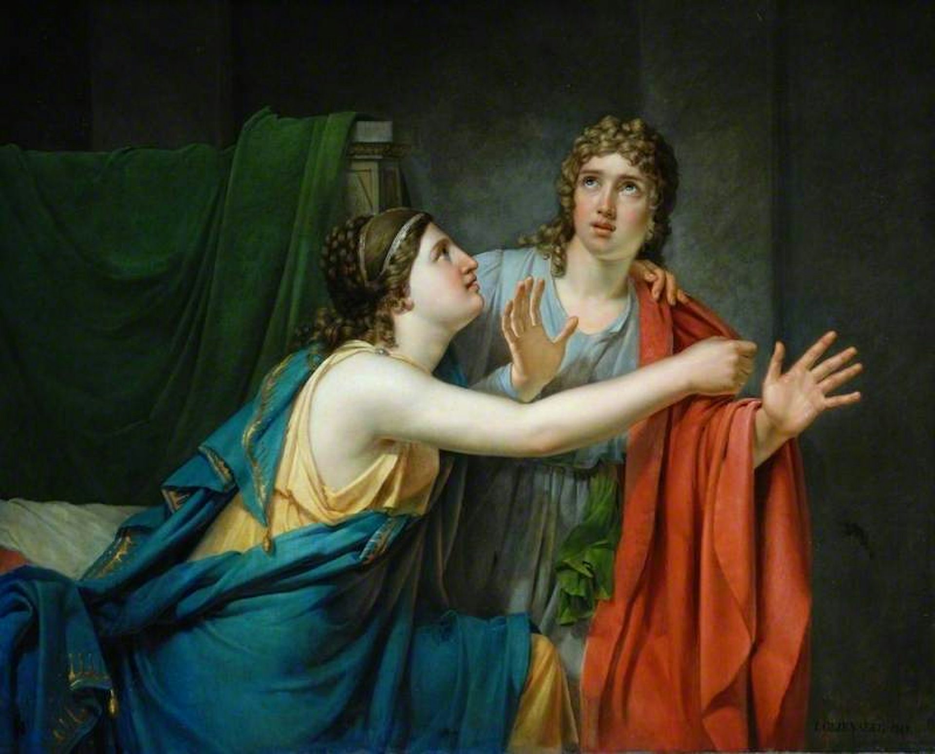 Phaedra and Hippolytus by Josef Geirnaert