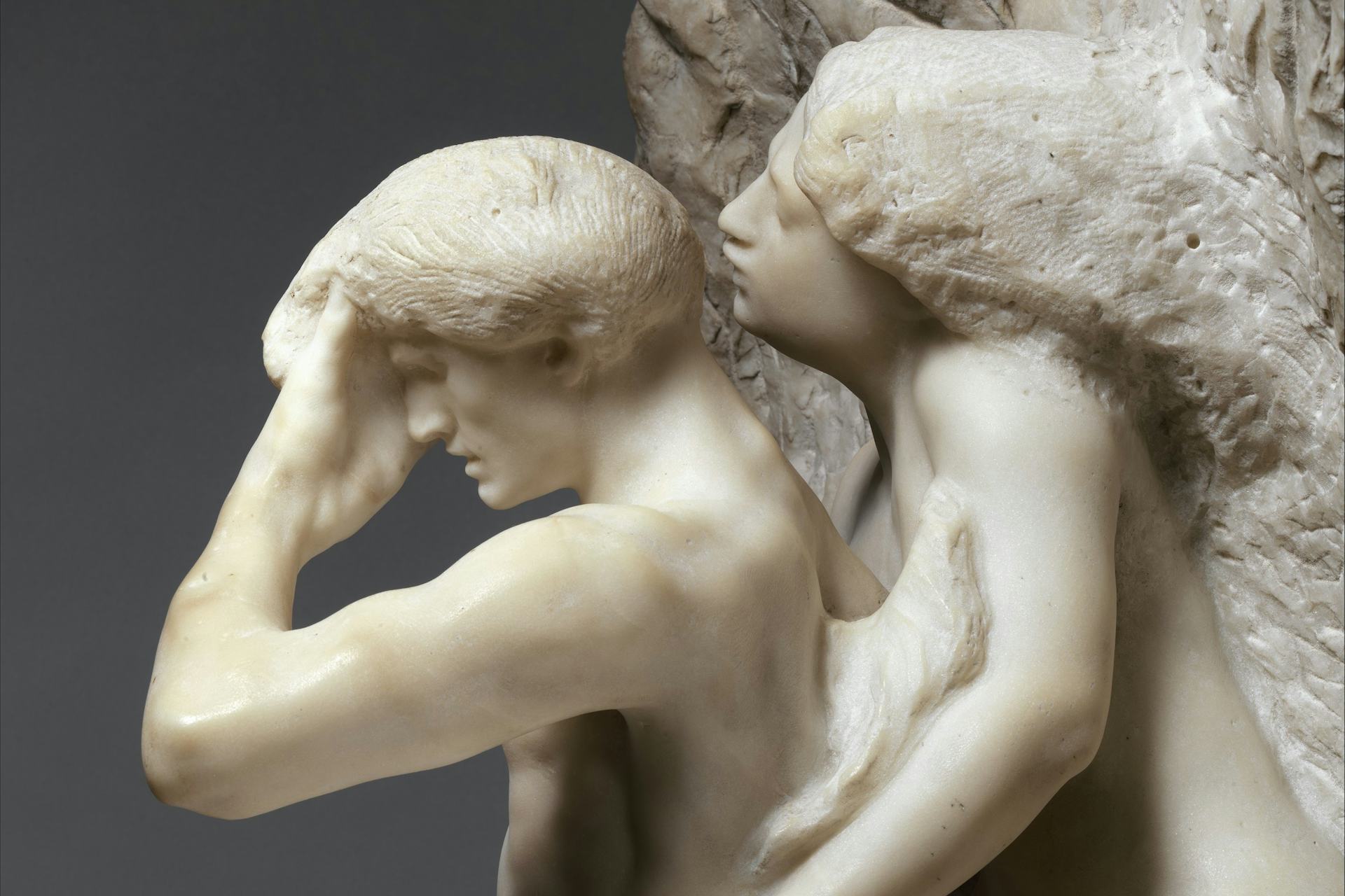 Orpheus and Eurydice by Auguste Rodin