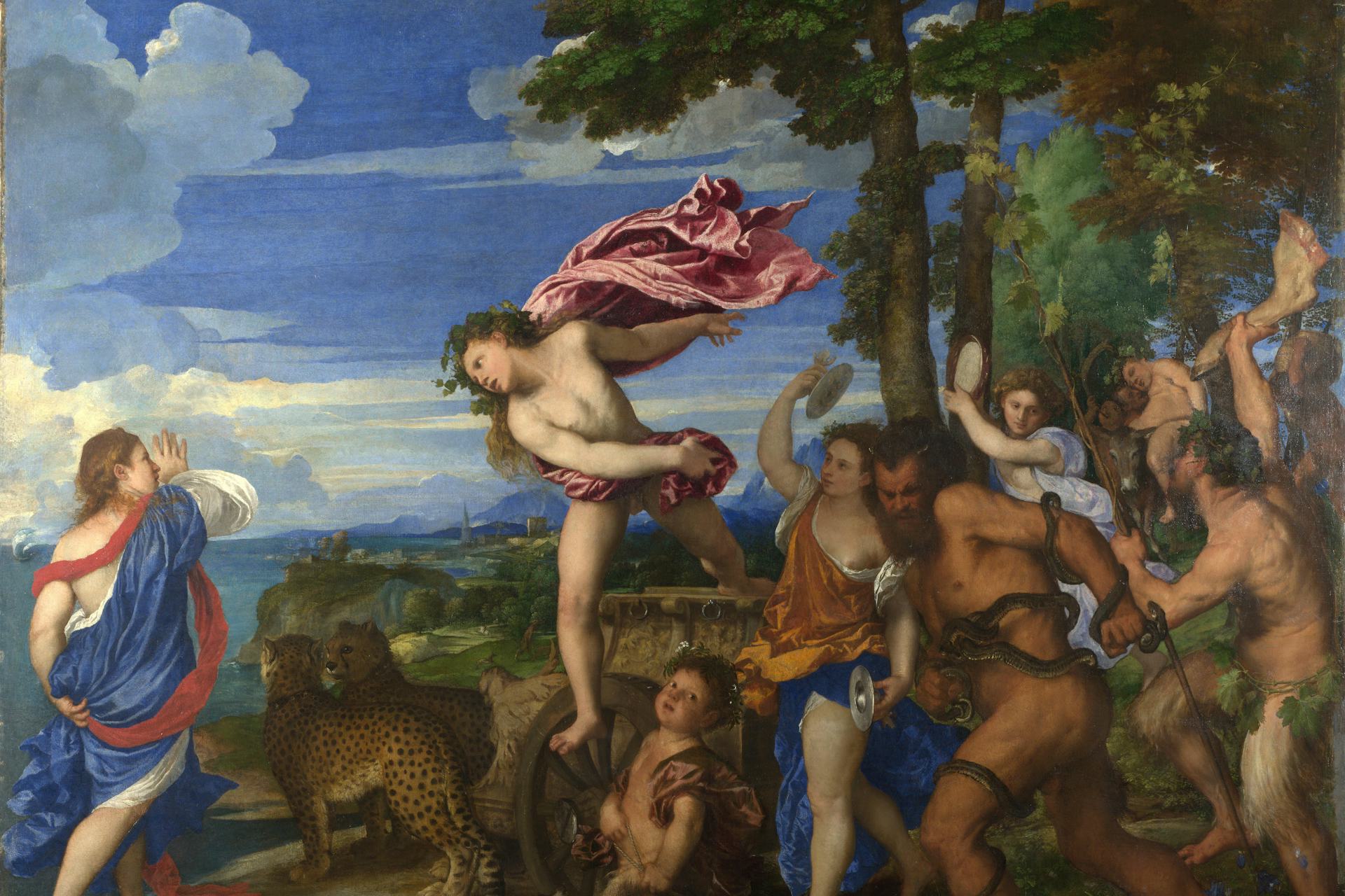 Bacchus and Ariadne by Titian