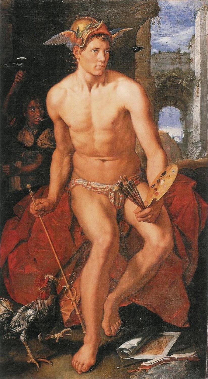 Mercury Hendrick Goltzius 1611 Mauritshuis