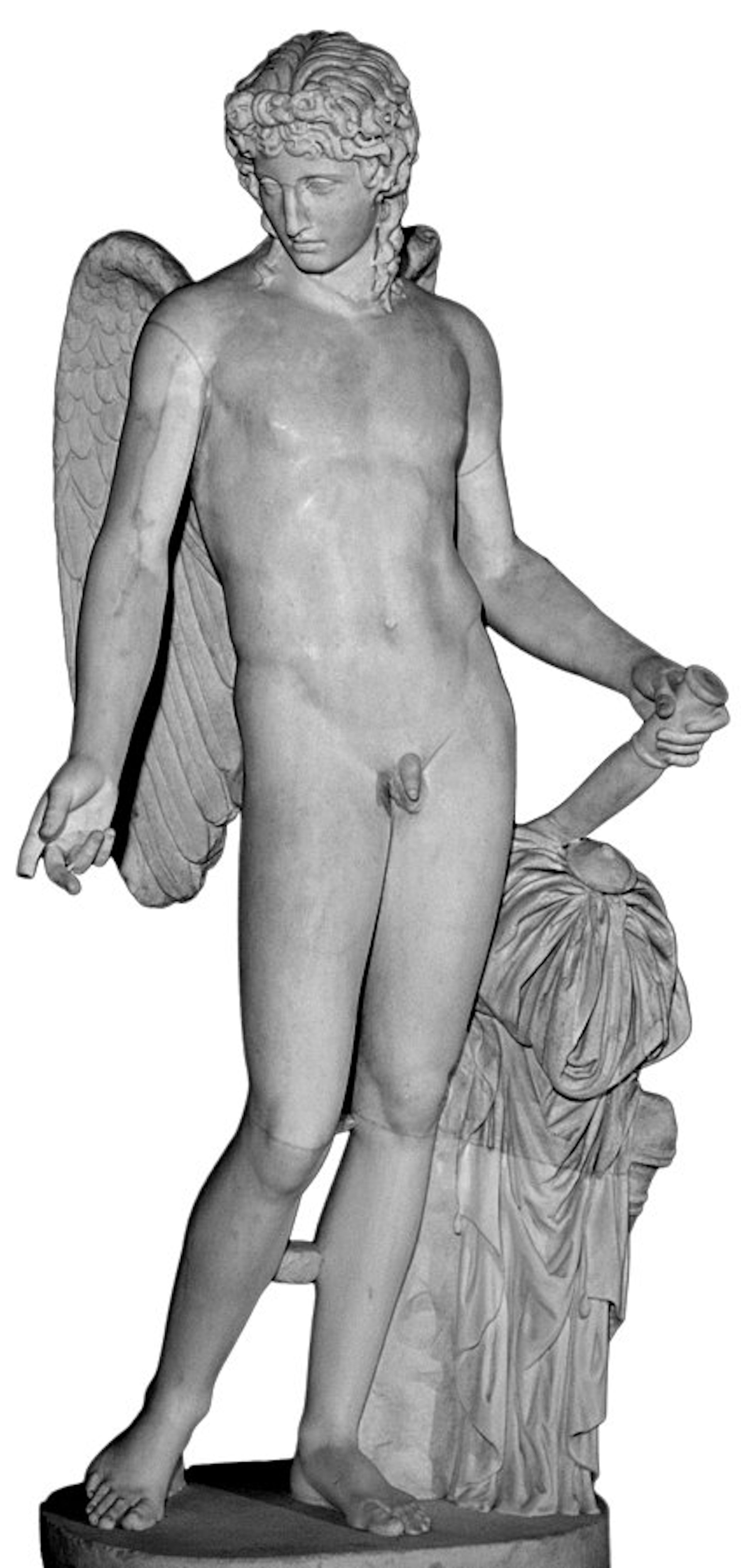 cupid god of love statue