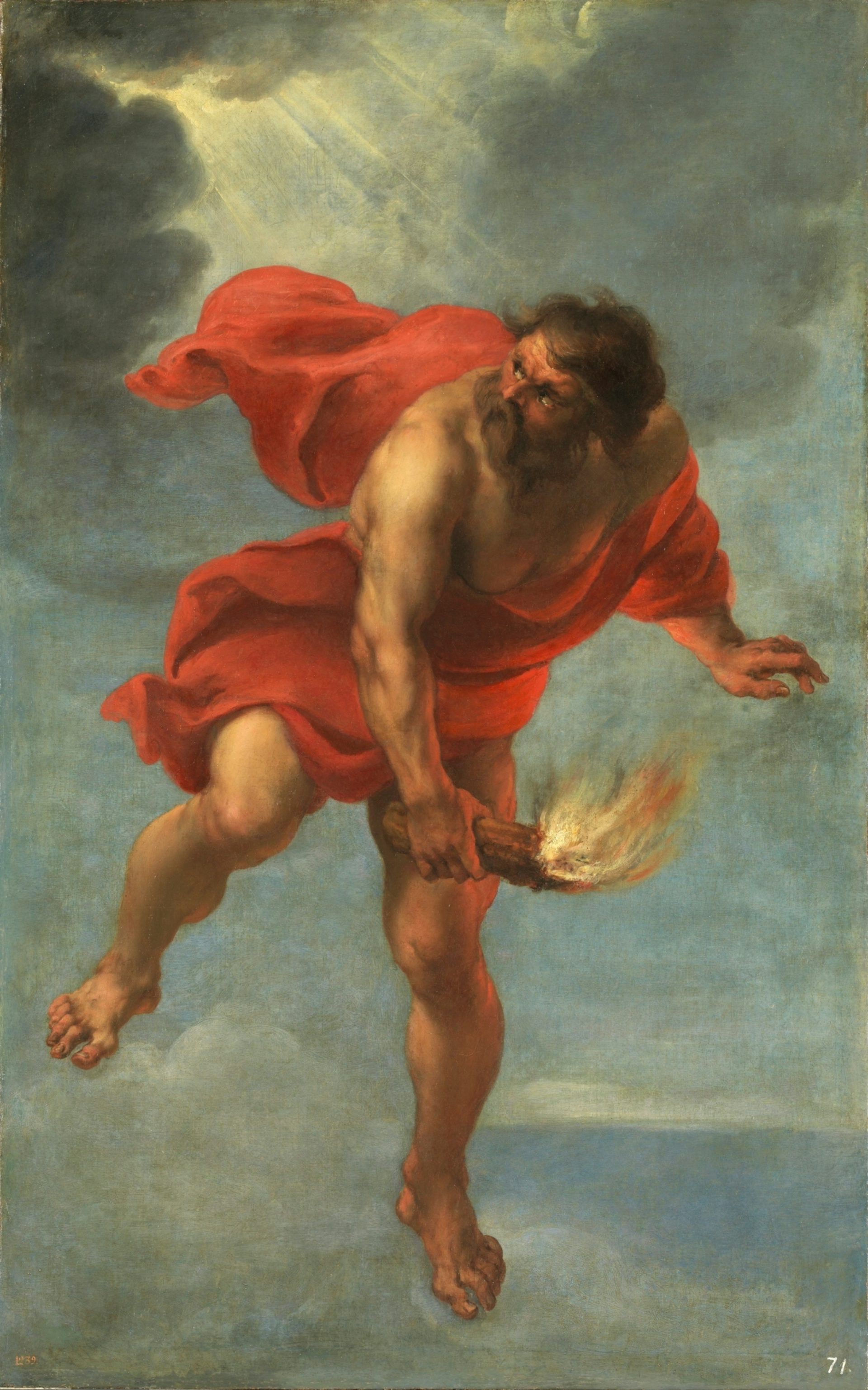 Prometheus painting by Jan Cossiers, 1636-1638