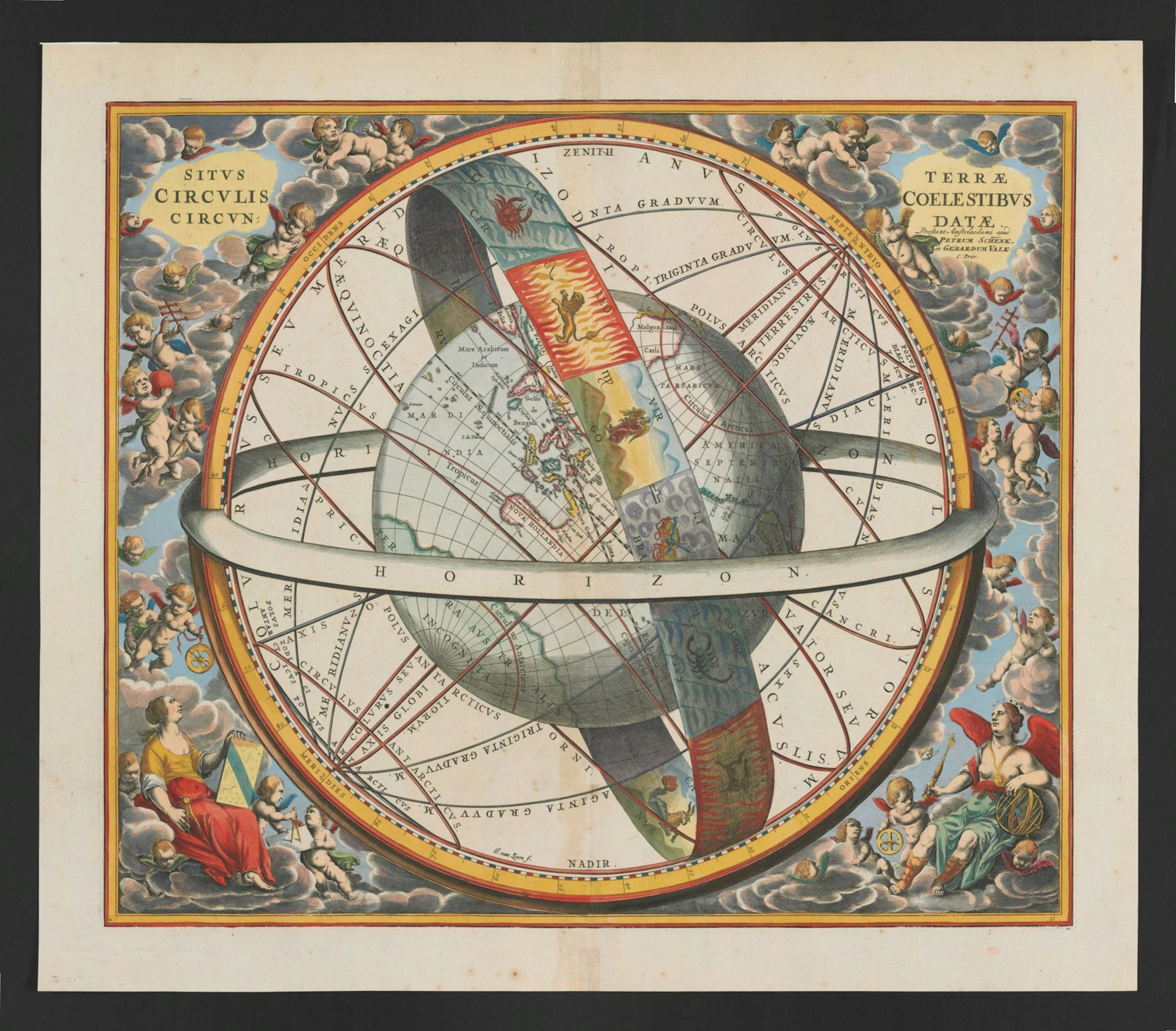 The Celestial Atlas of Andreas Cellarius in 1660