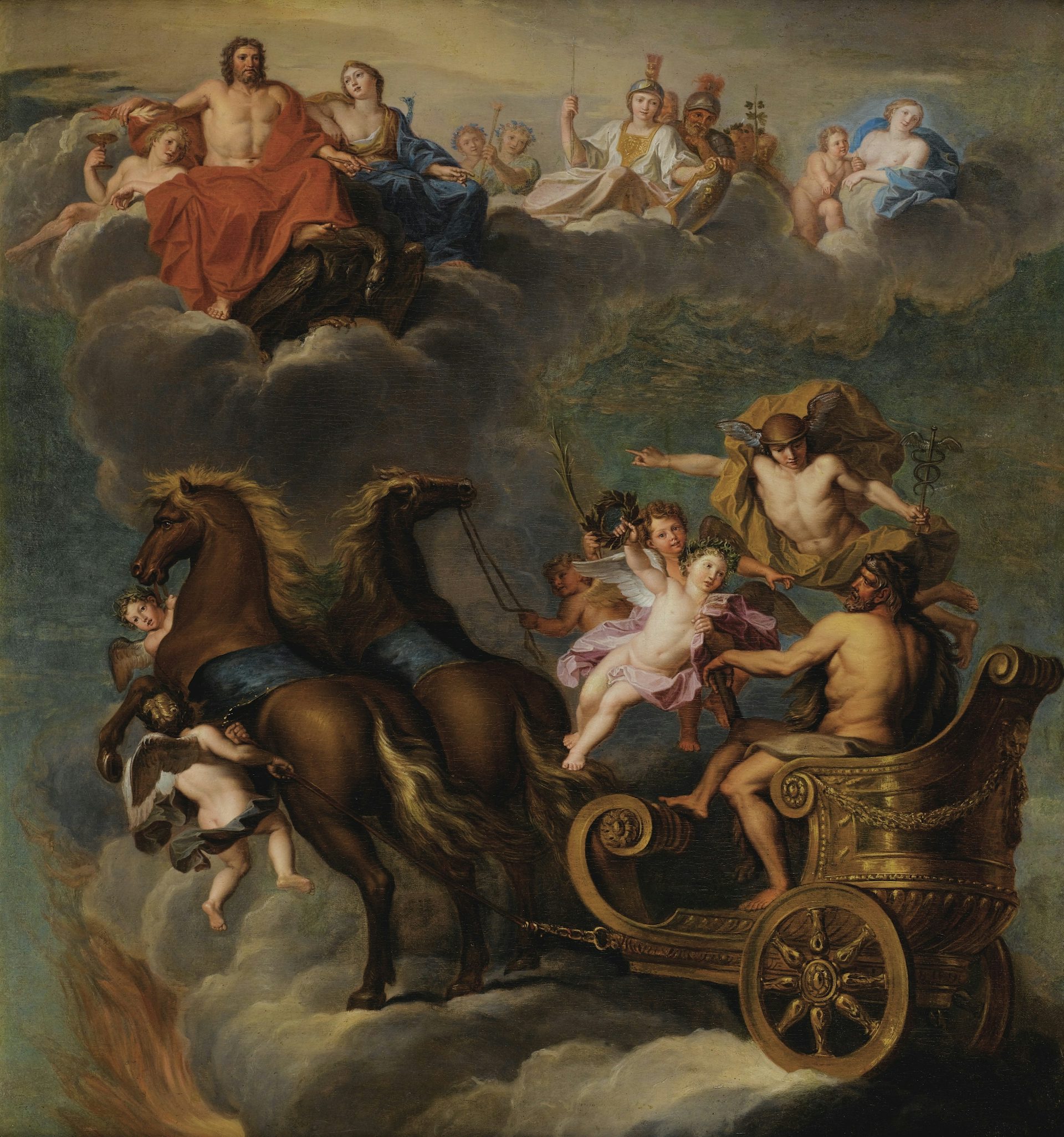 The Apotheosis of Hercules by Noël Coypel