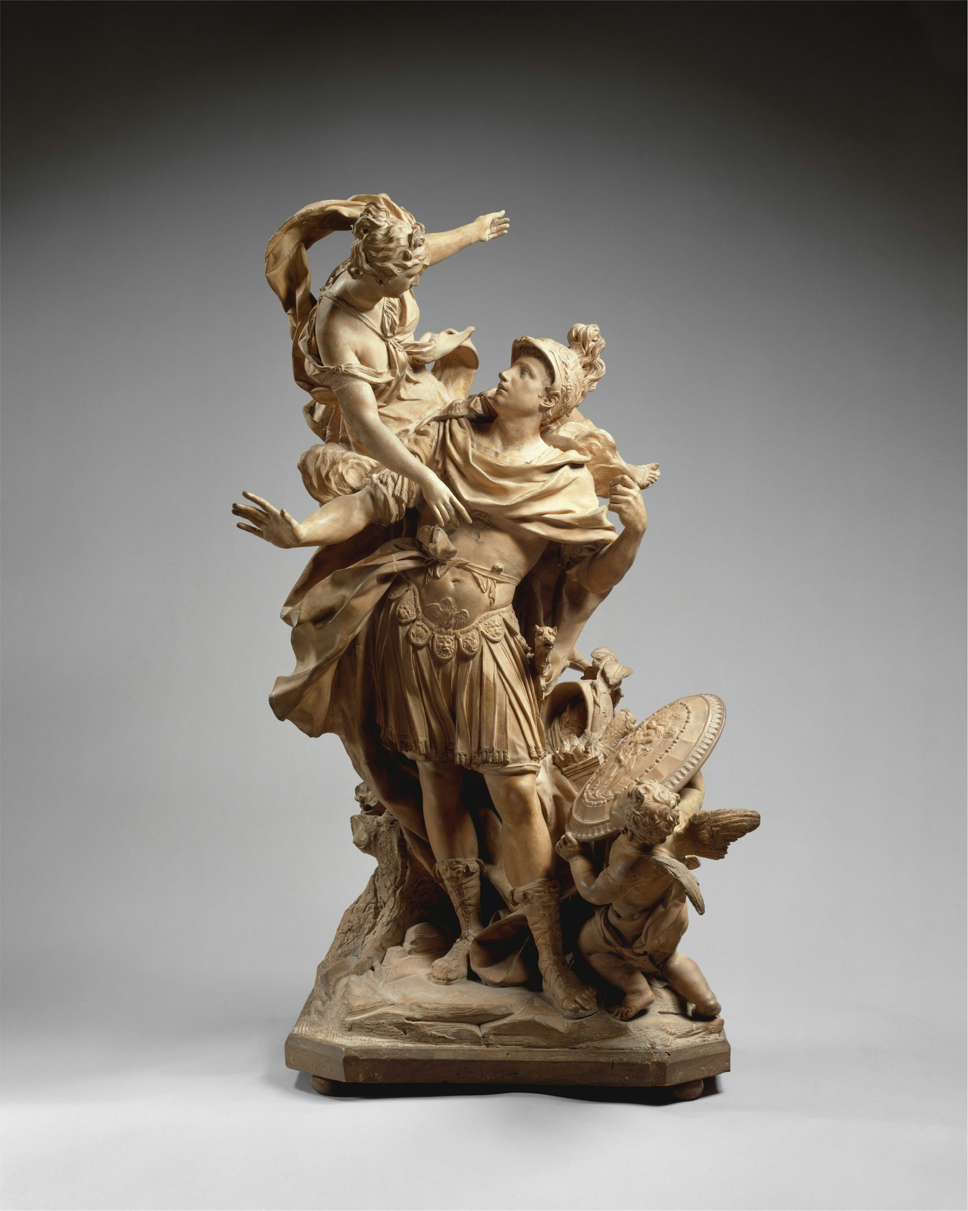 Venus Giving Arms to Aeneas by Jean Cornu