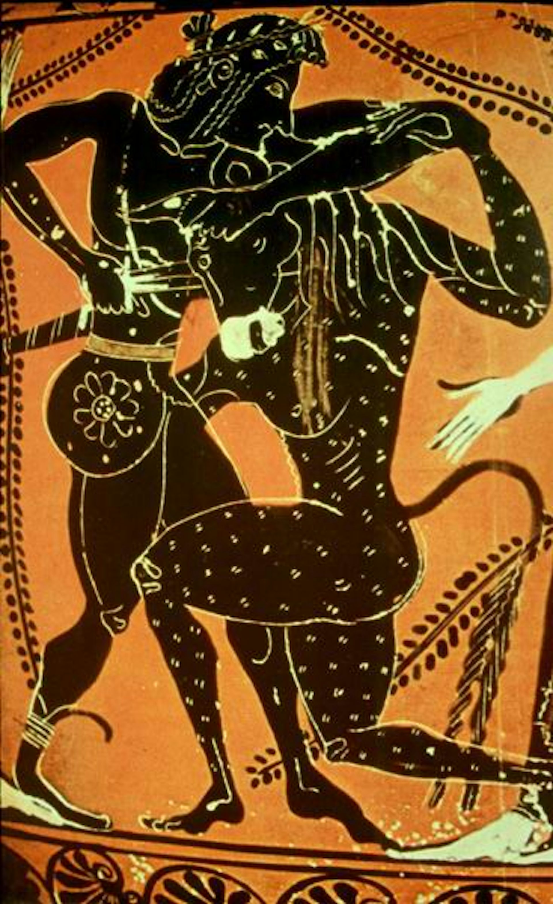 theseus and minotaur