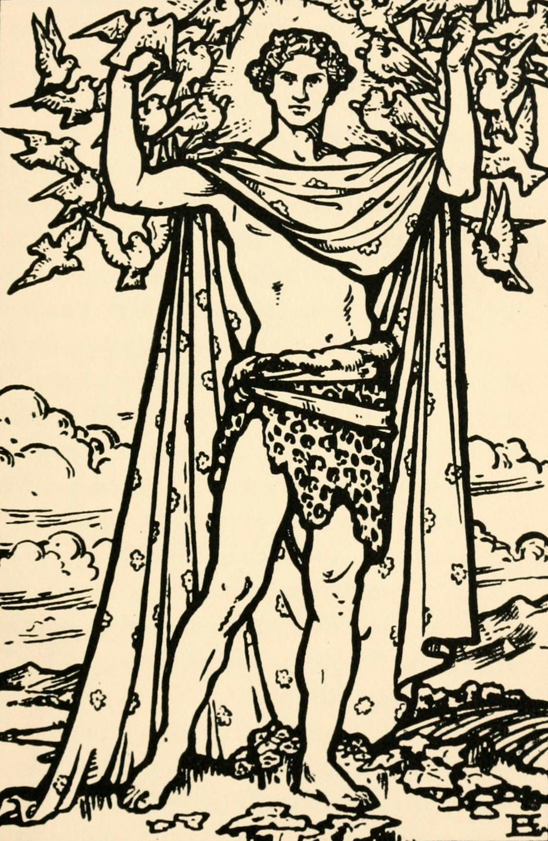 Angus by Beatrice Elvery from Heroes of the Dawn by Violed Russell (1914)