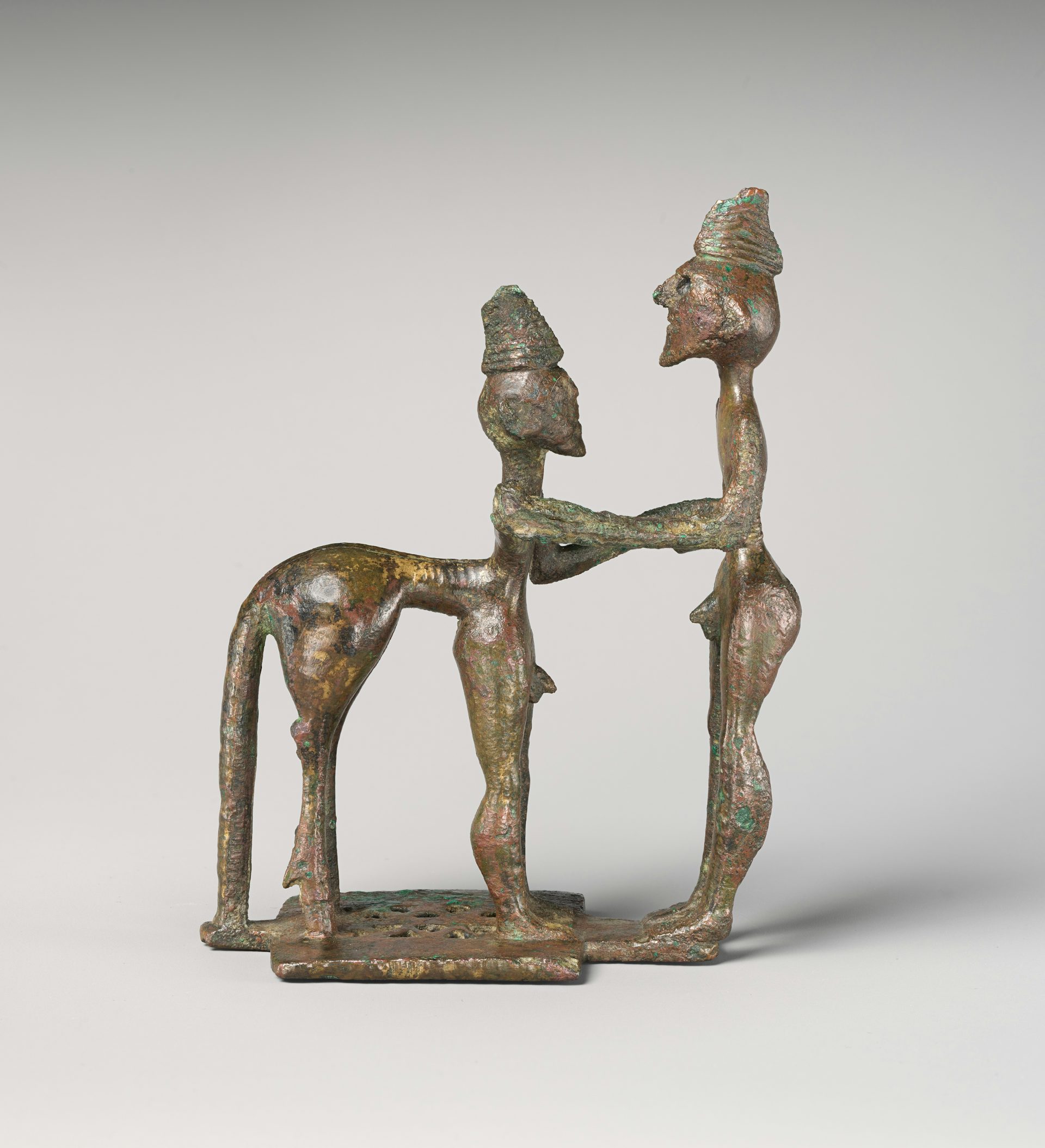 Bronze Man and Centaur, mid-8th Century BCE