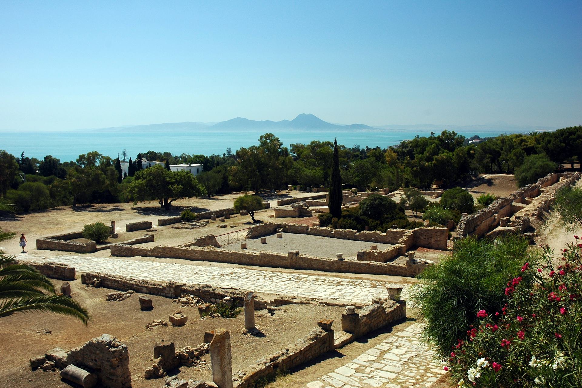 The ruins of Carthage