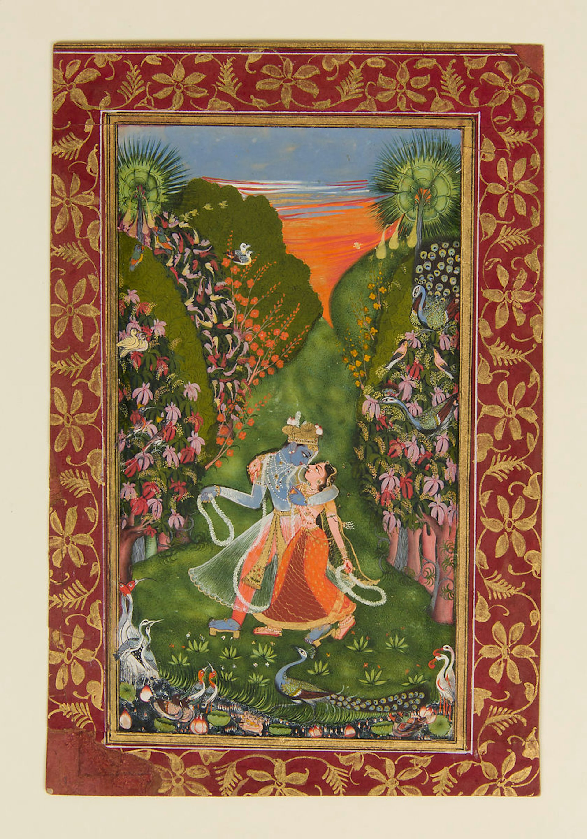 Radha and Krishna, ca. 1750–1775