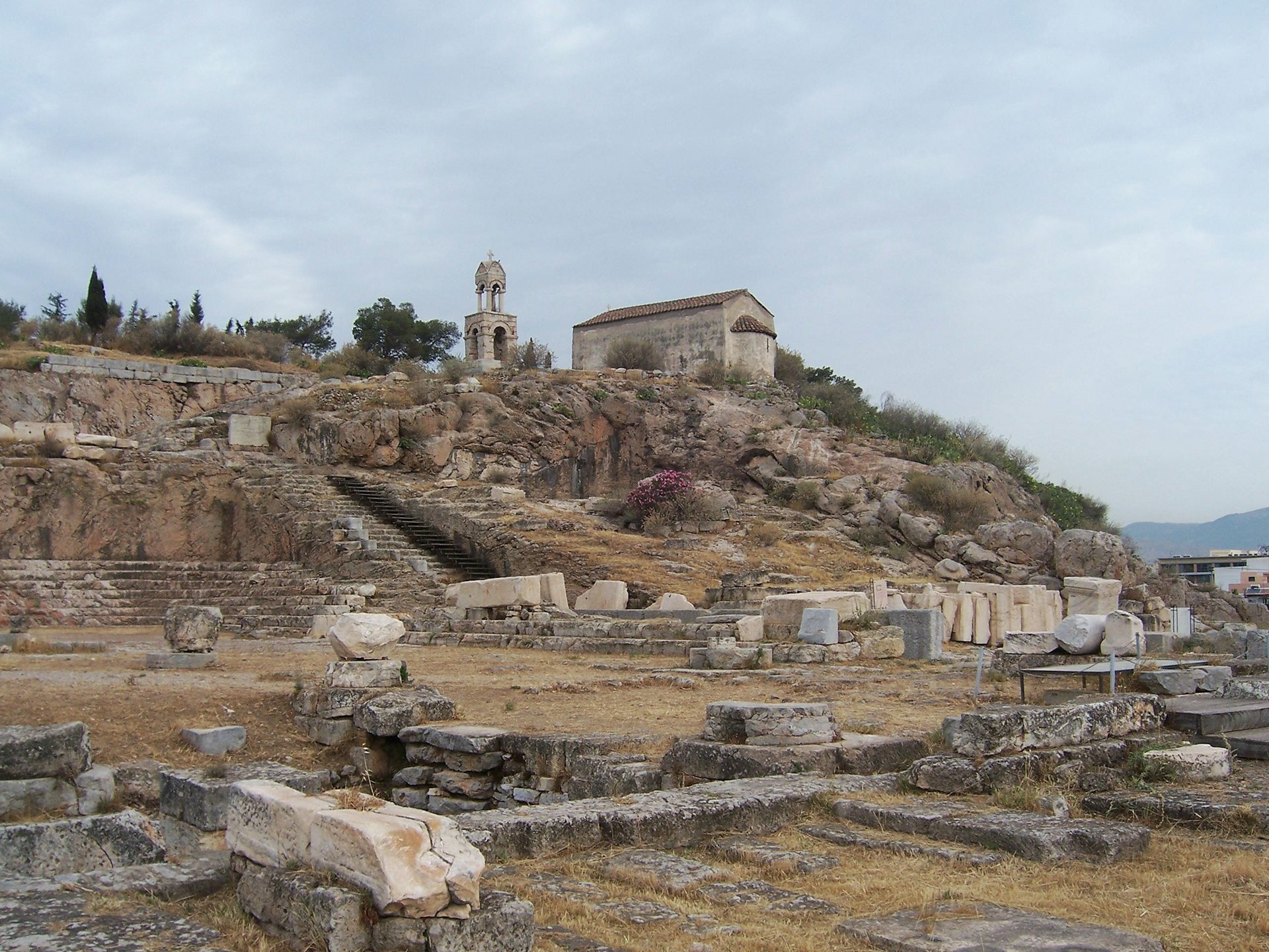 The Telesterion at Eleusis