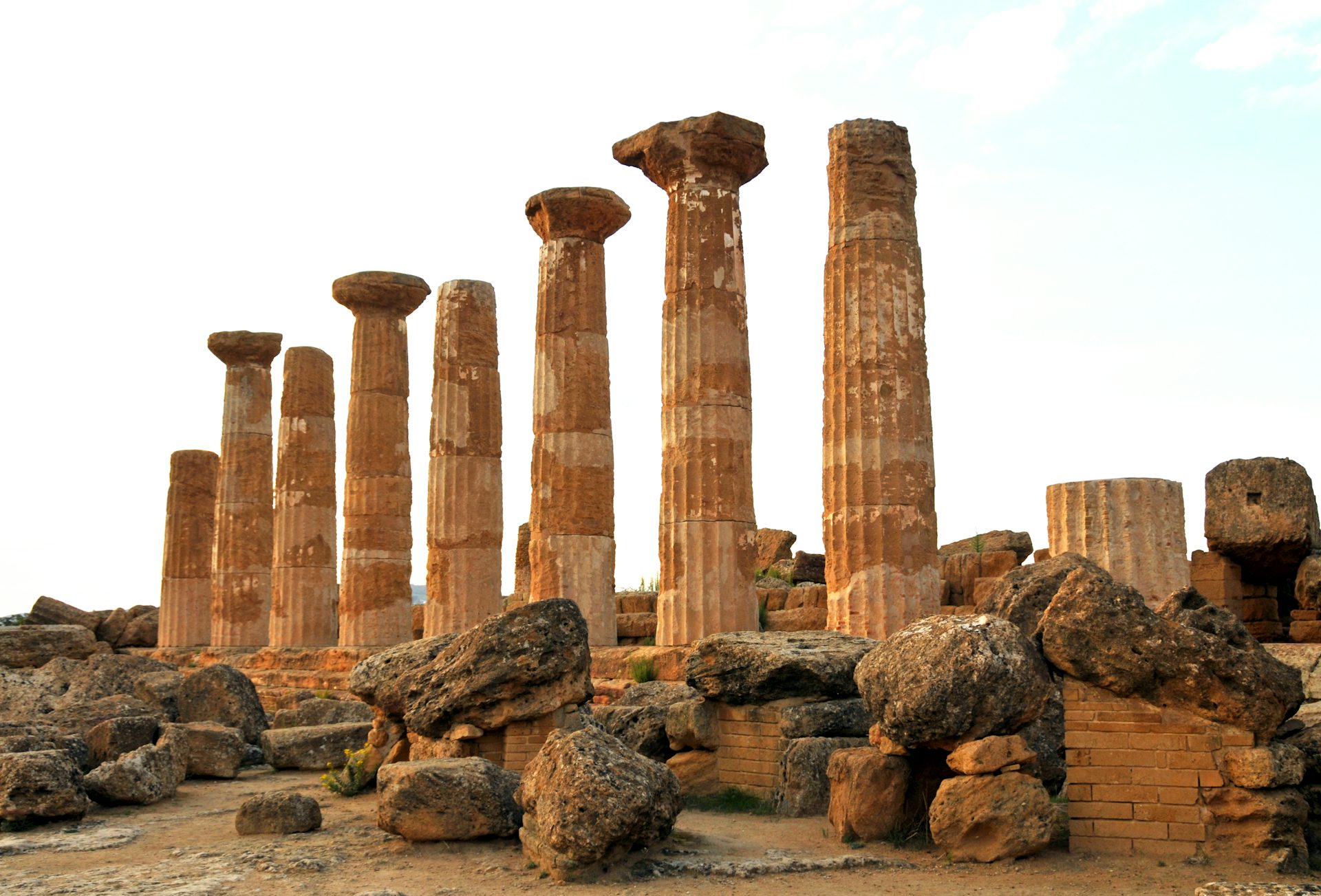 Temple of Hercules-Agrigento, Sicily