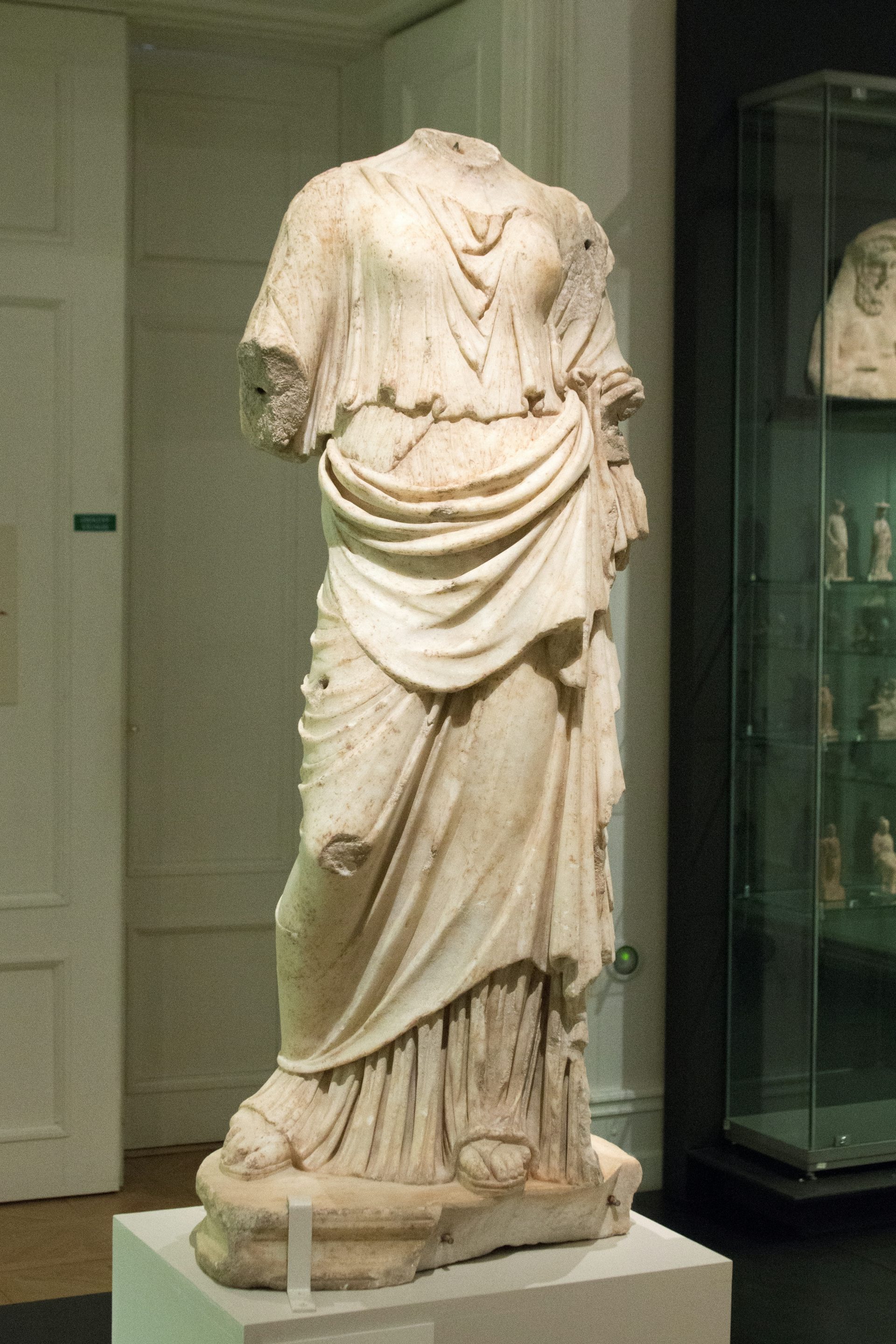 Roman copy of the cult statue of Nemesis by Phidias or Agoracritus