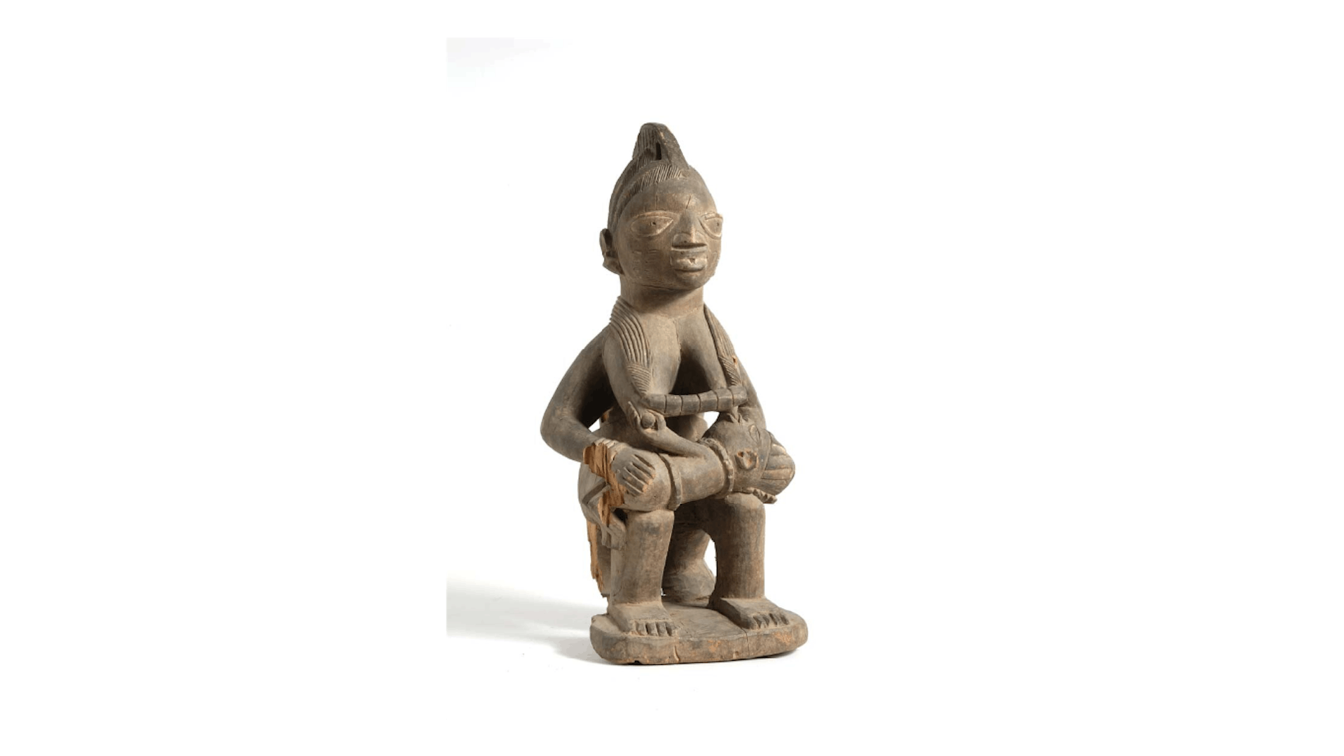 Figure of Odudua by Yoruba artist (pre-1959)